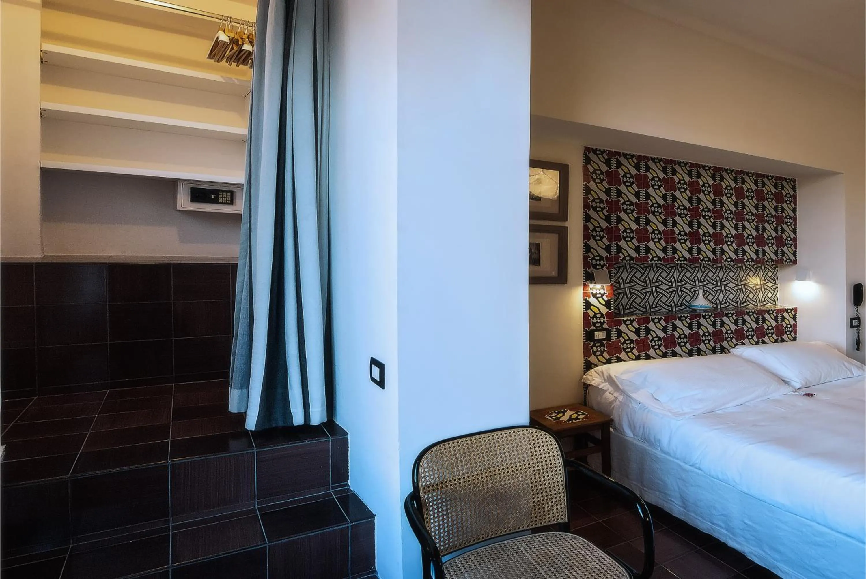 Photo of the whole room, Bed in La Moresca