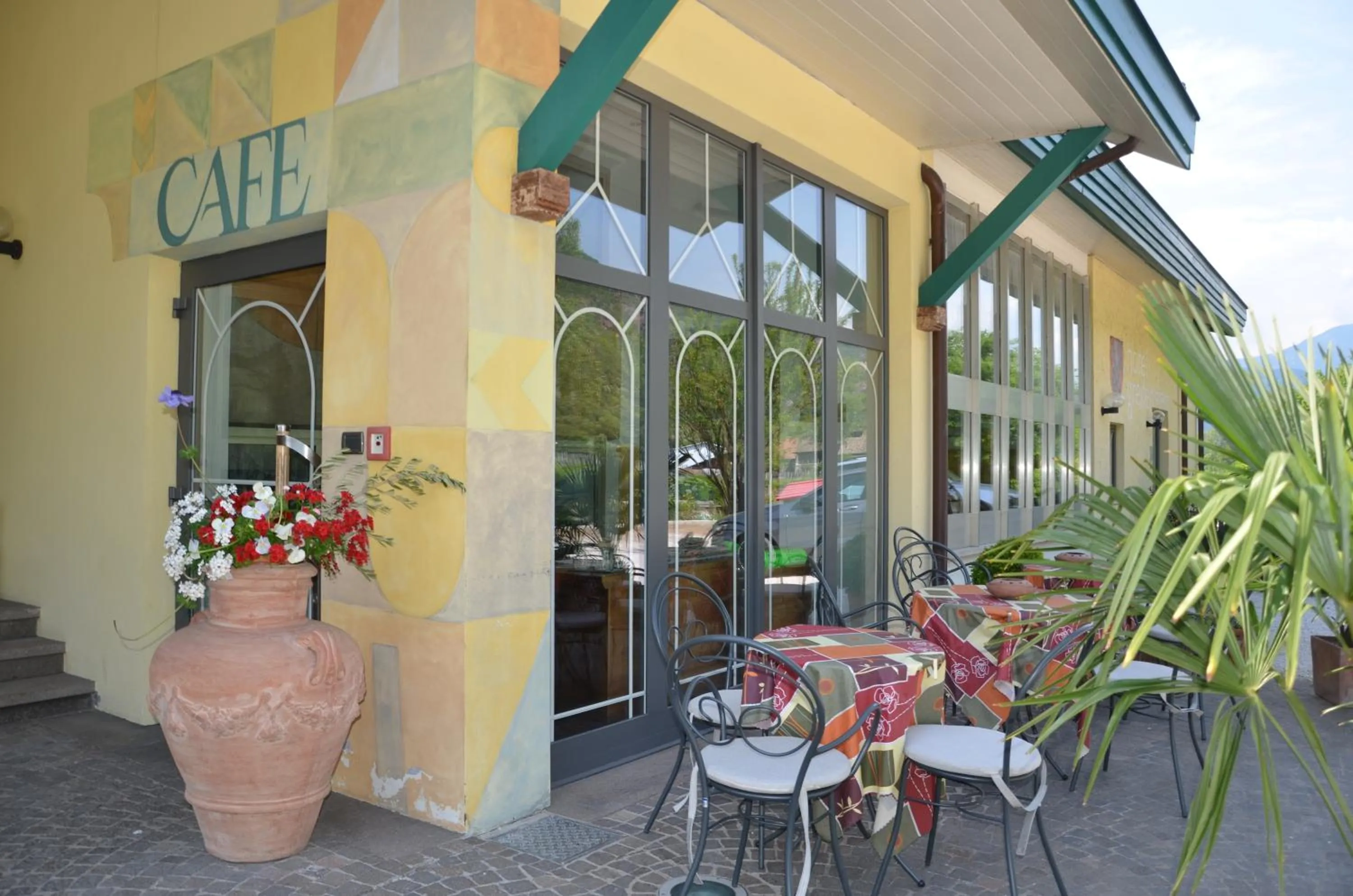 Facade/entrance in Hotel Greifenstein
