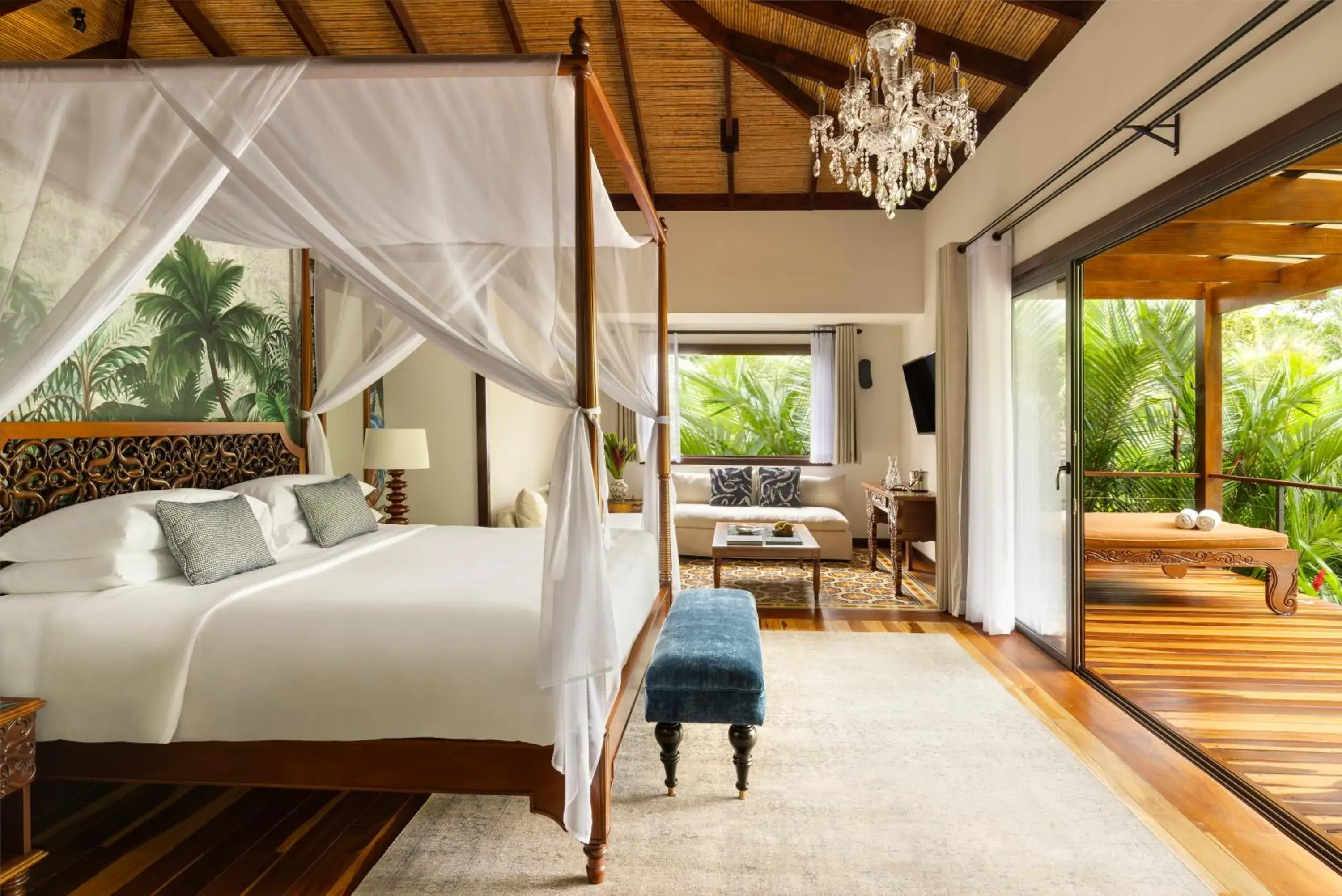 Bedroom, Bed in Nayara Springs - Adults Only Bedroom, Bed in Nayara Springs - Adults Only