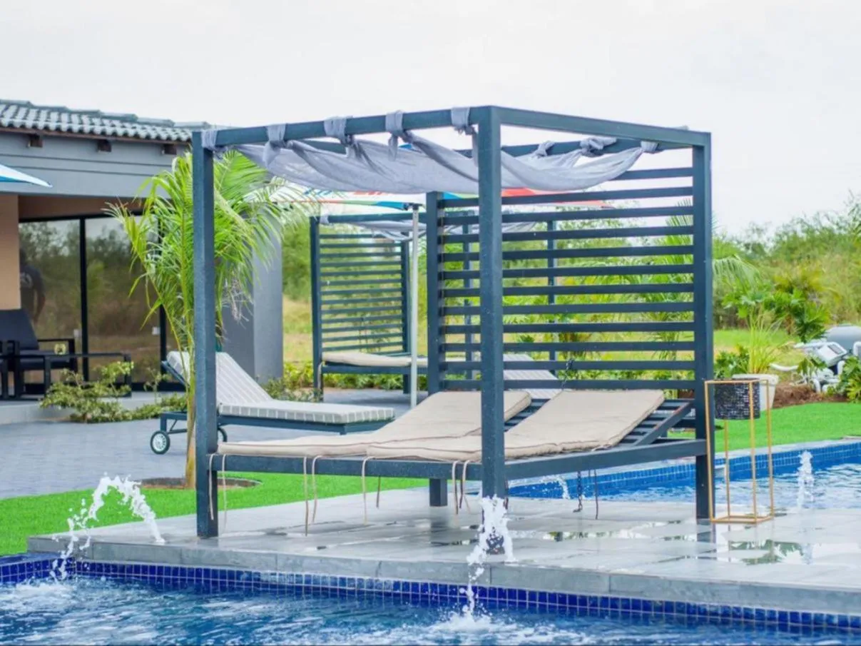 Aqua park in The Lux Hotel and Resorts