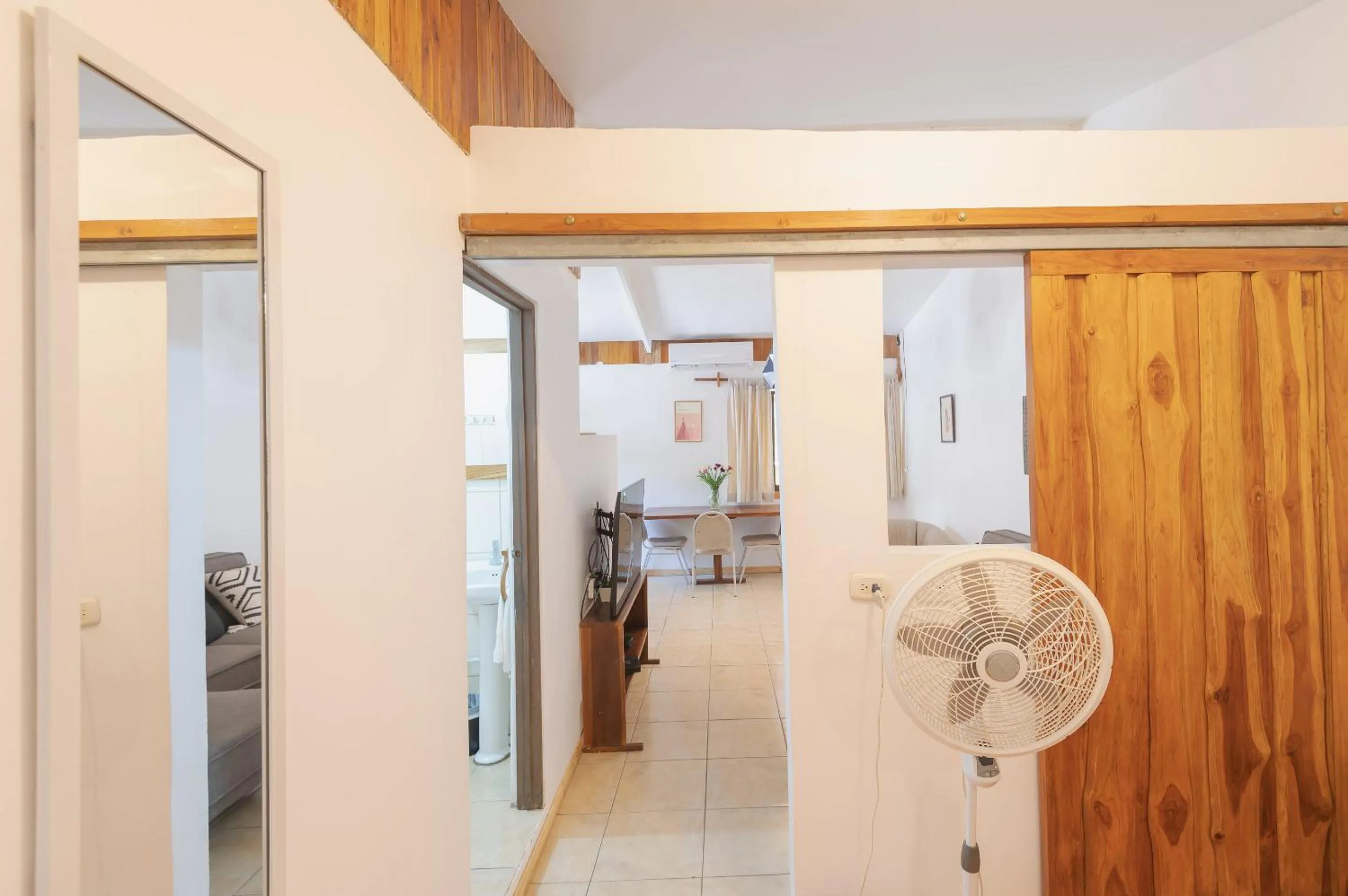 Living room in Maoritsio Garden Studios