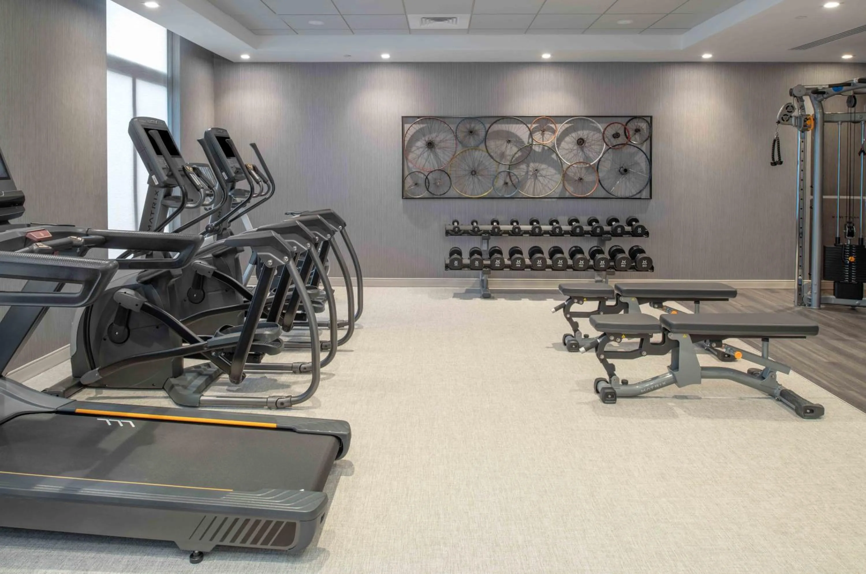 Fitness centre/facilities in TownePlace Suites by Marriott Framingham