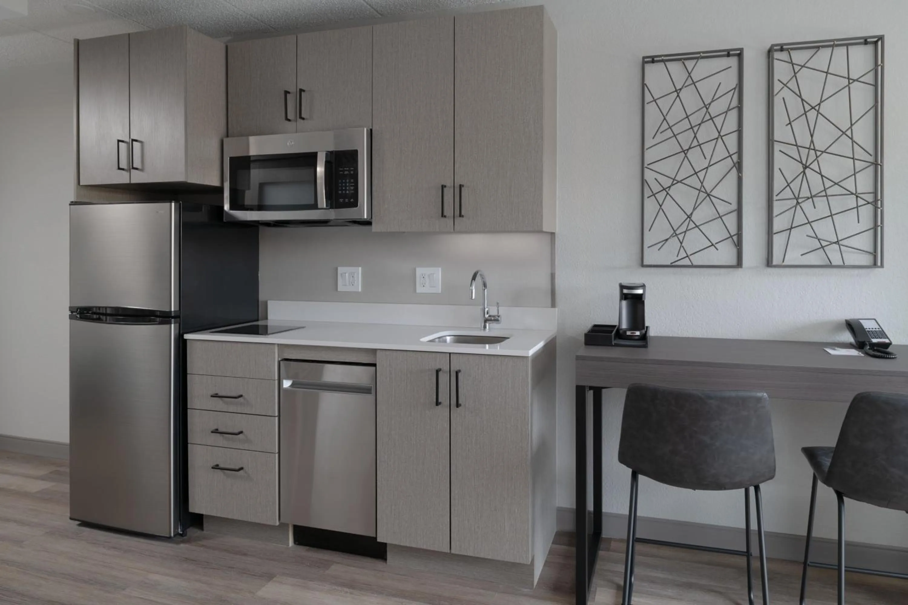 Kitchen or kitchenette in TownePlace Suites by Marriott Framingham