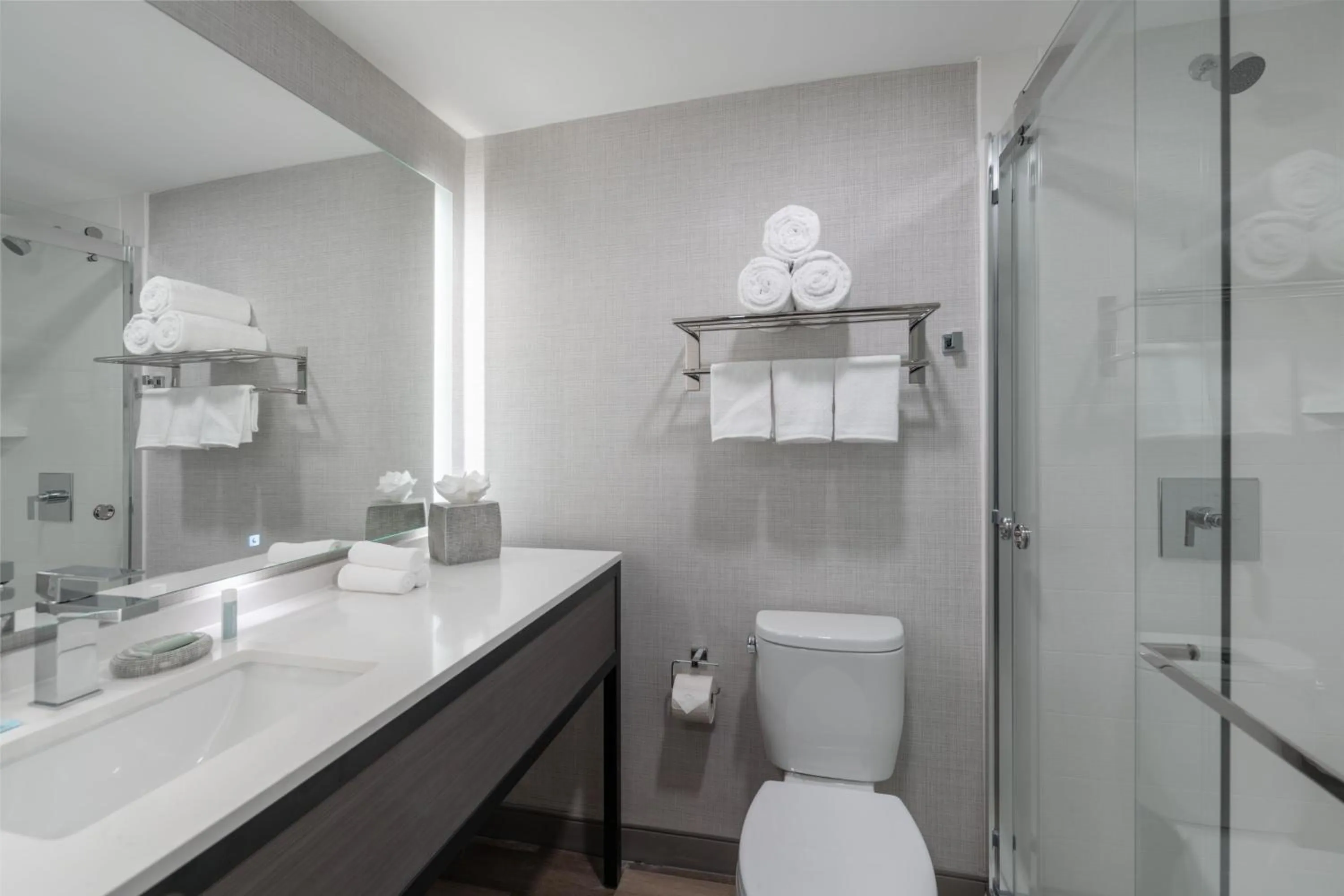 Bathroom in TownePlace Suites by Marriott Framingham