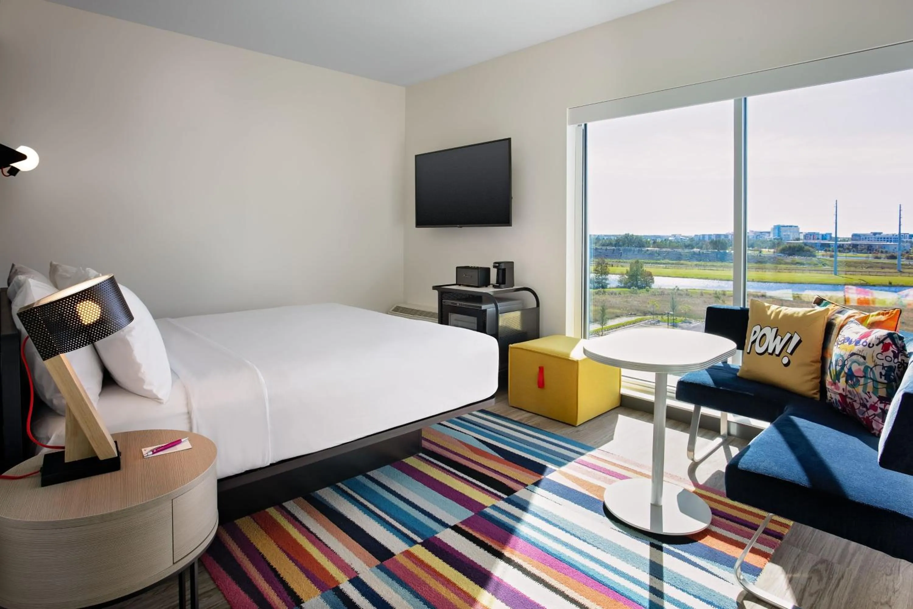 Photo of the whole room, Bed in Aloft Orlando Lake Nona