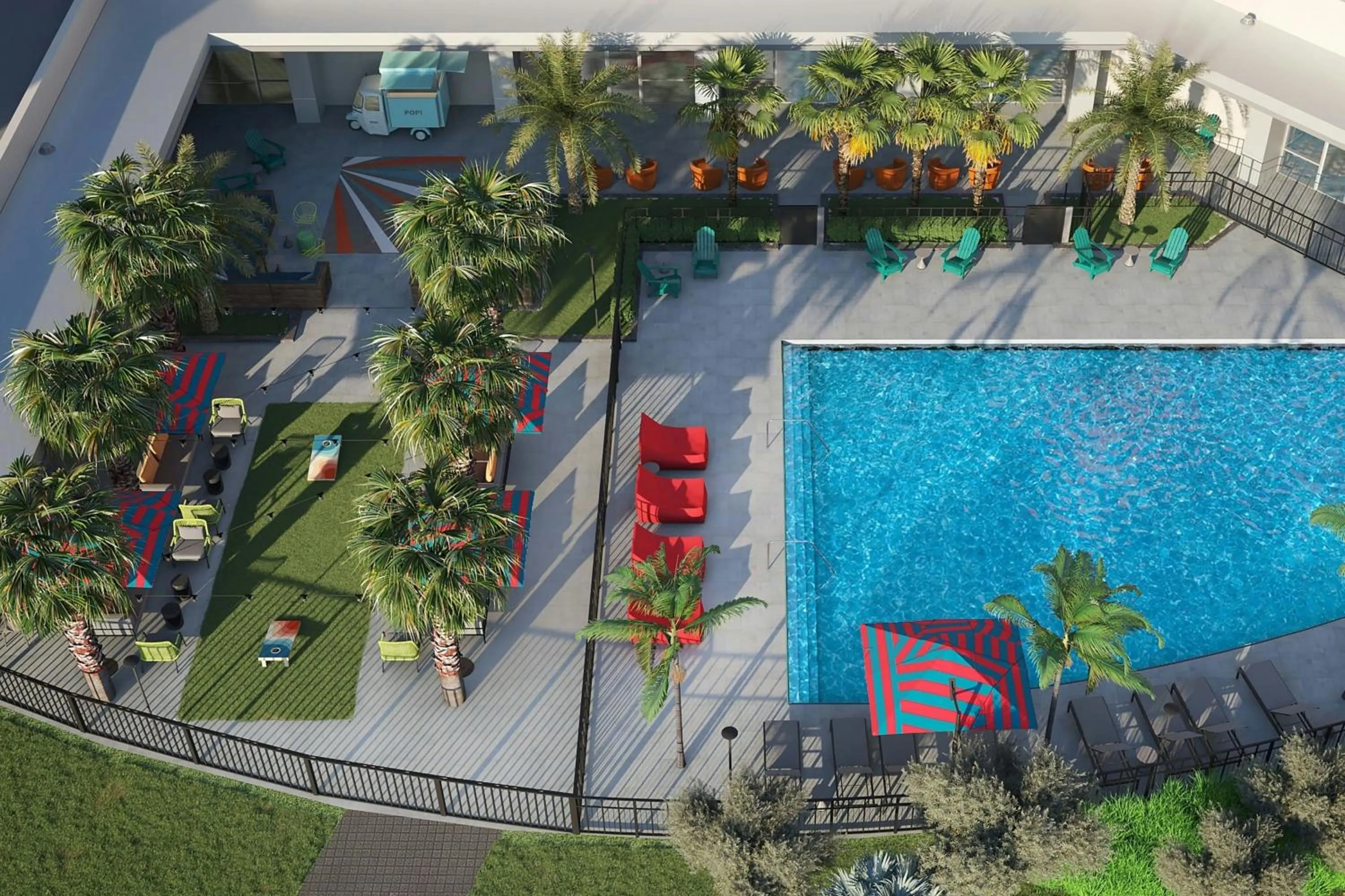 Fitness centre/facilities in Aloft Orlando Lake Nona