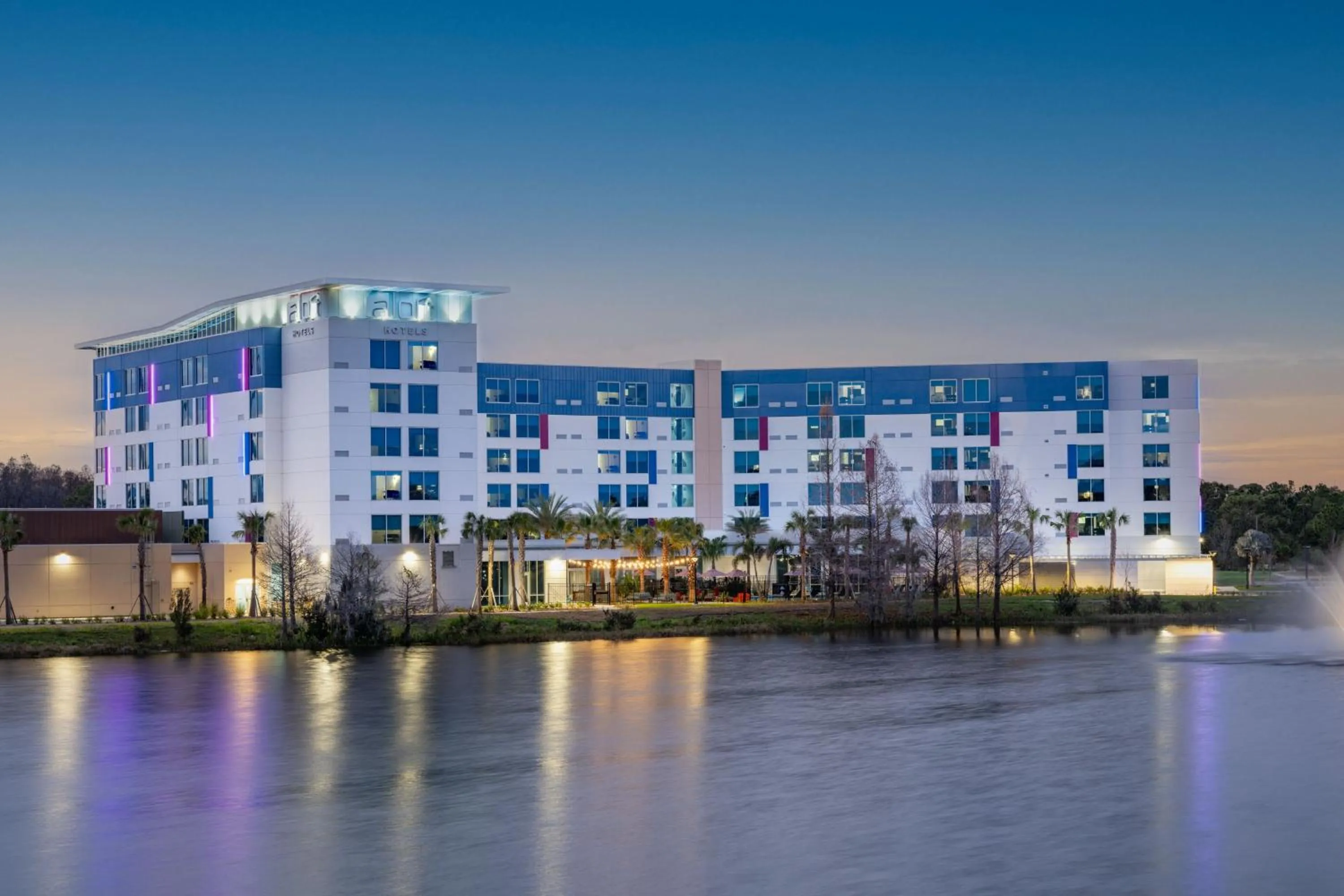 Property building in Aloft Orlando Lake Nona