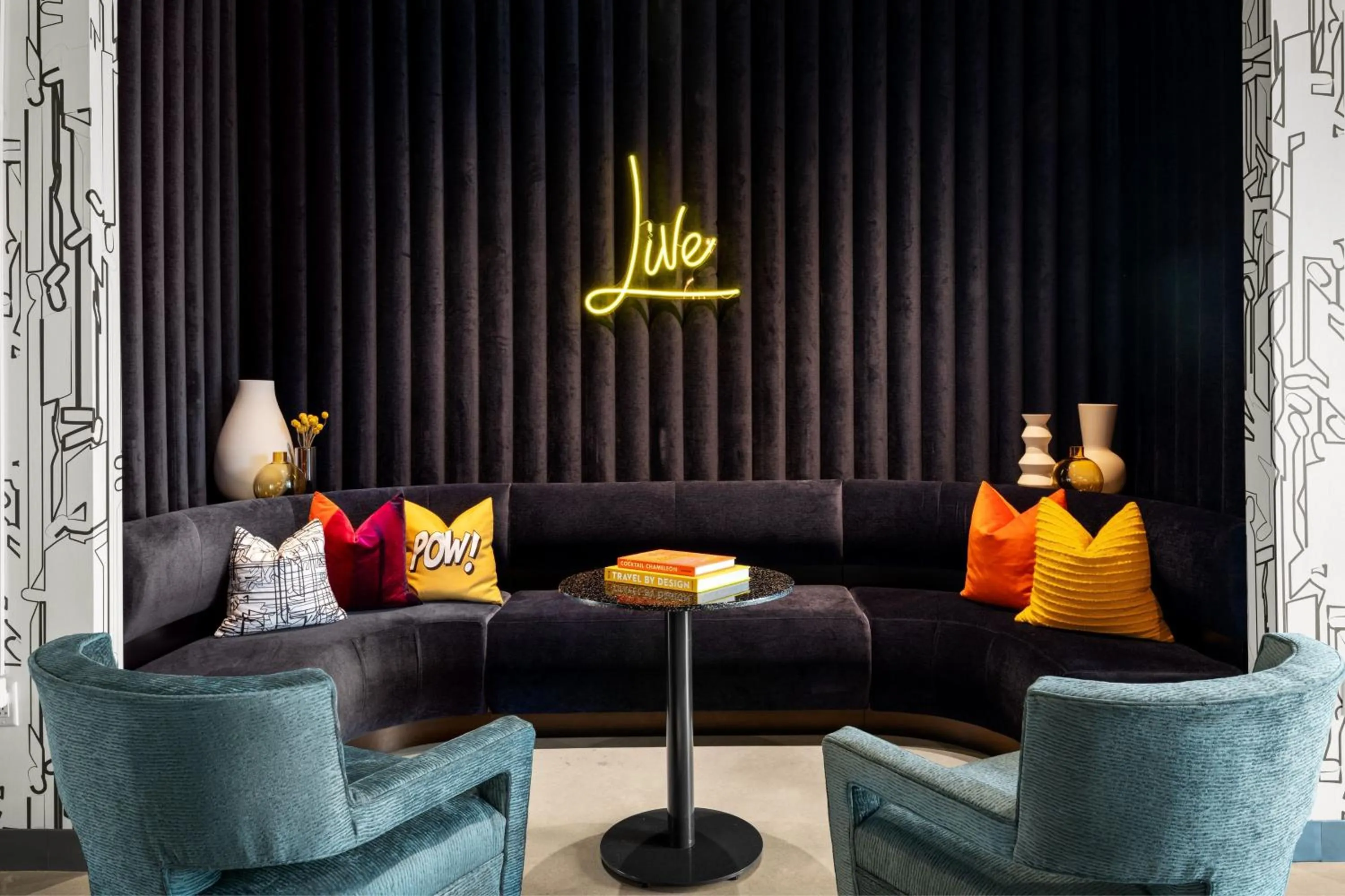 Lounge or bar in Aloft Orlando Lake Nona
