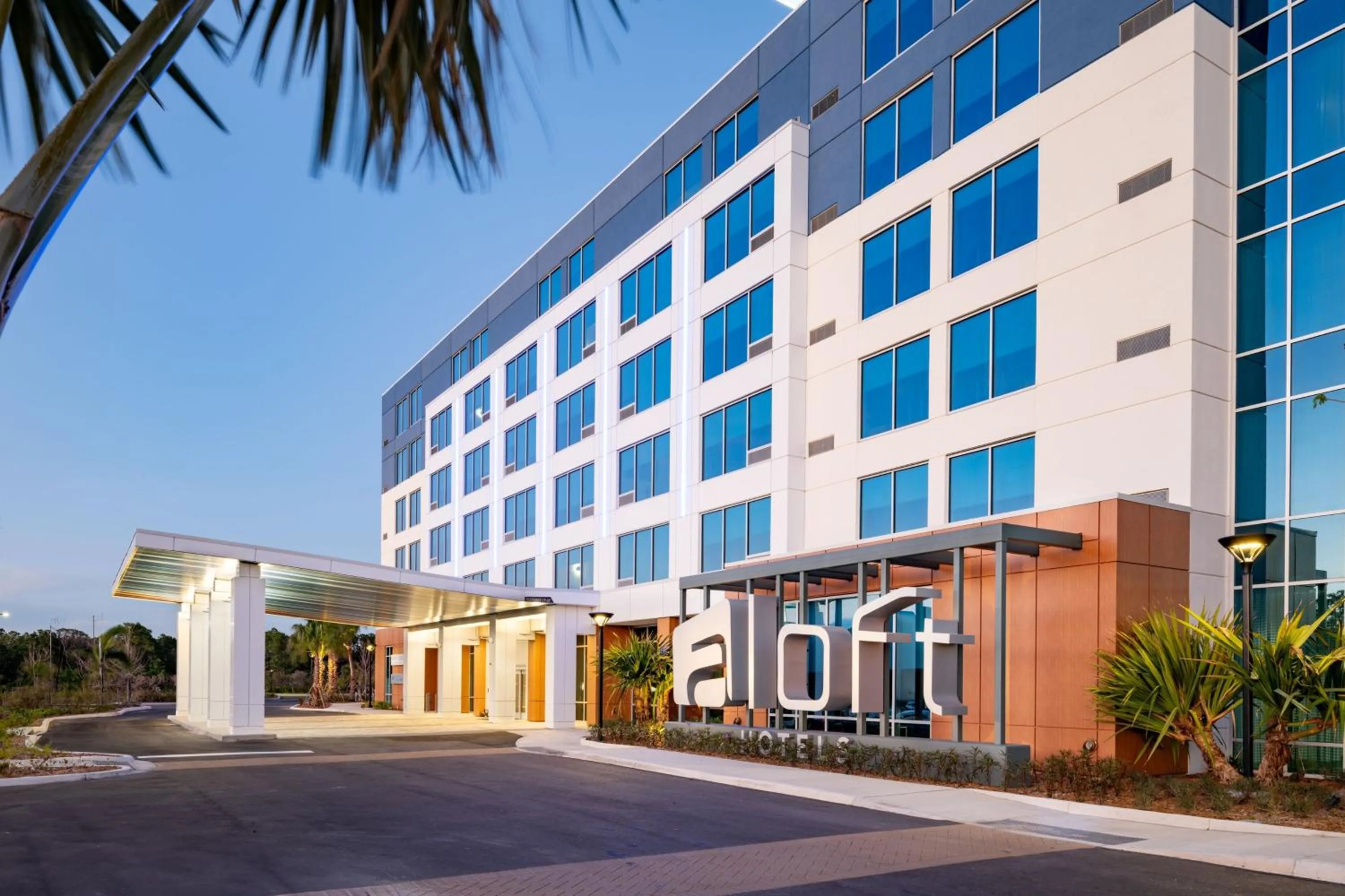 Property building in Aloft Orlando Lake Nona