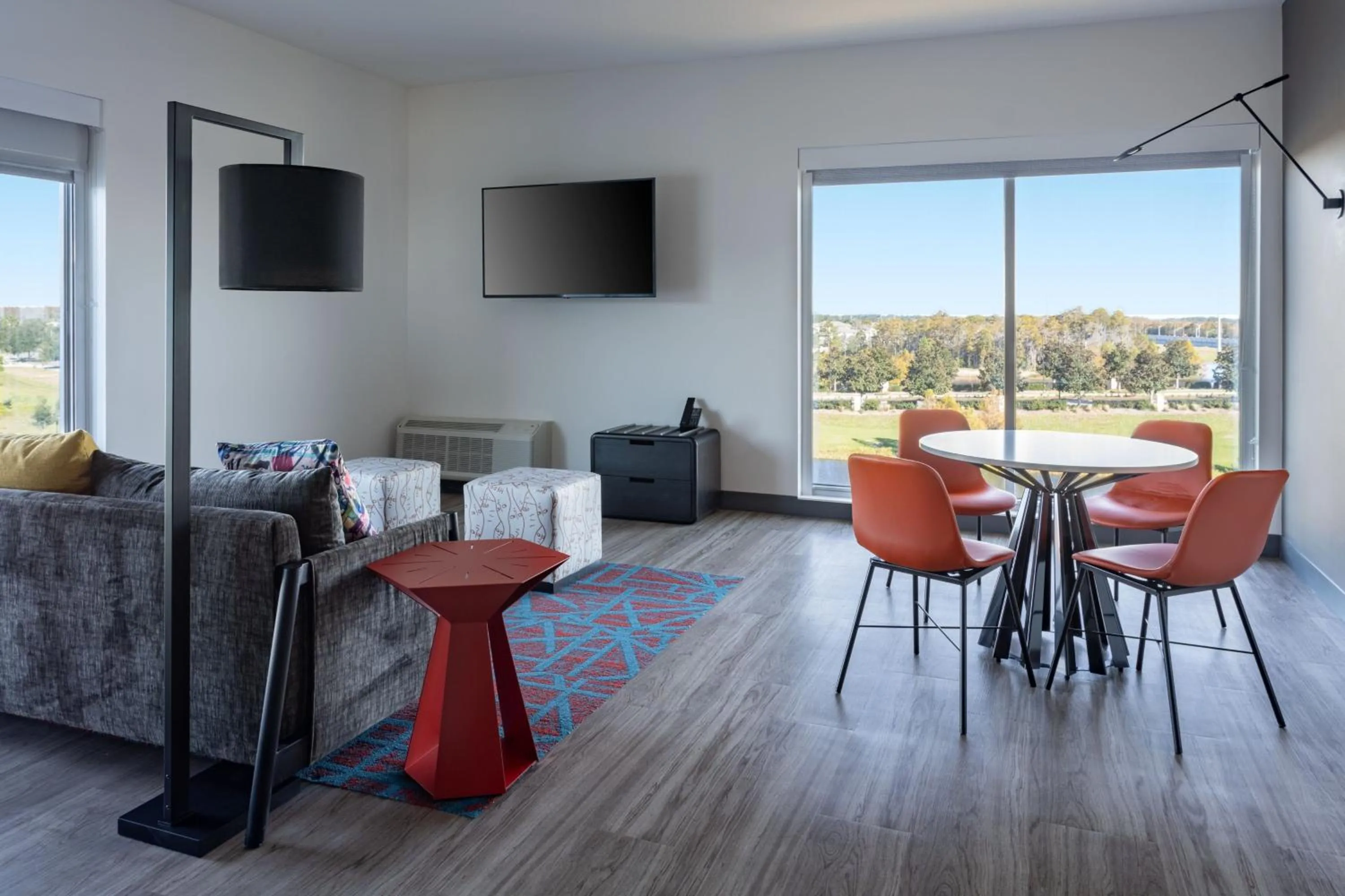 Bedroom in Aloft Orlando Lake Nona