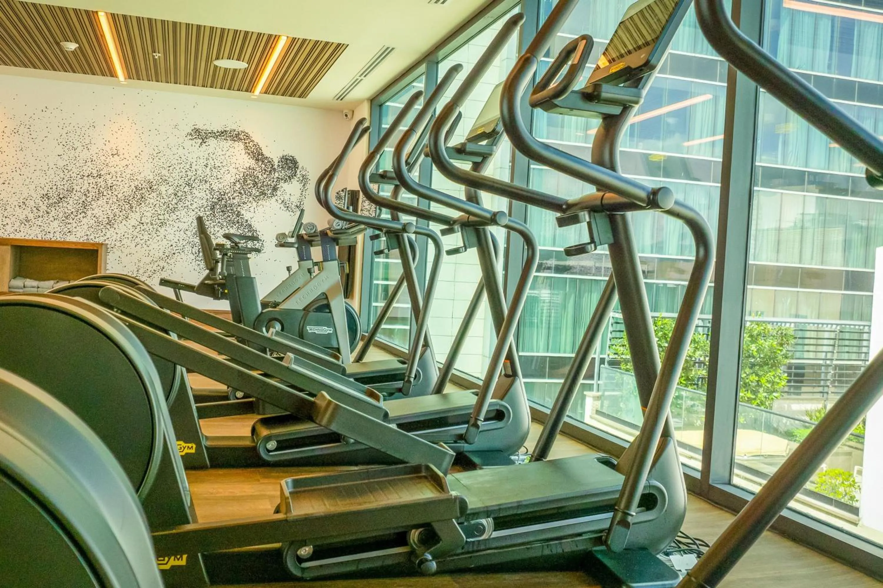 Fitness centre/facilities in Courtyard by Marriott Santo Domingo Piantini