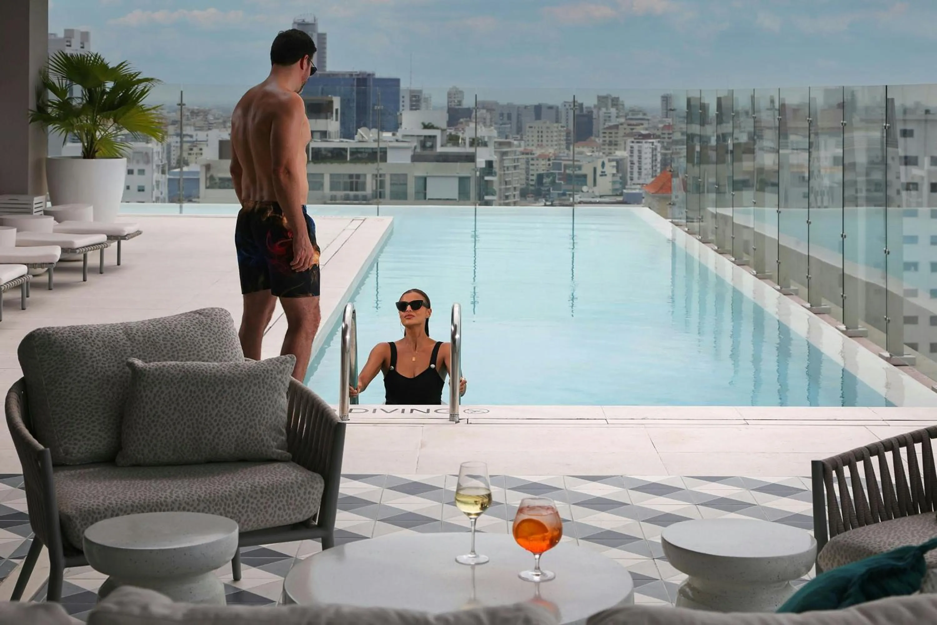 Swimming pool in Courtyard by Marriott Santo Domingo Piantini