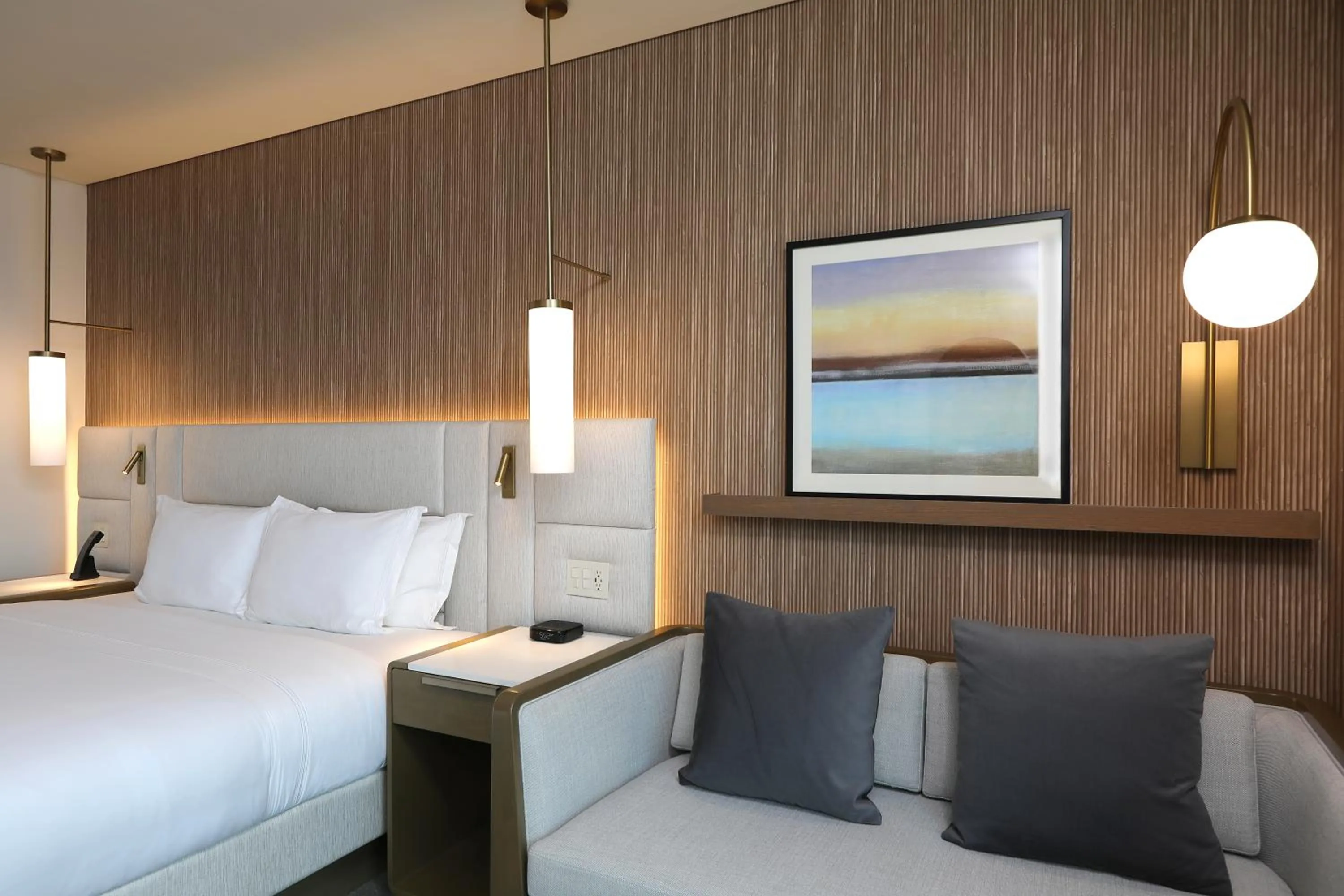 furniture, Bed in Courtyard by Marriott Santo Domingo Piantini