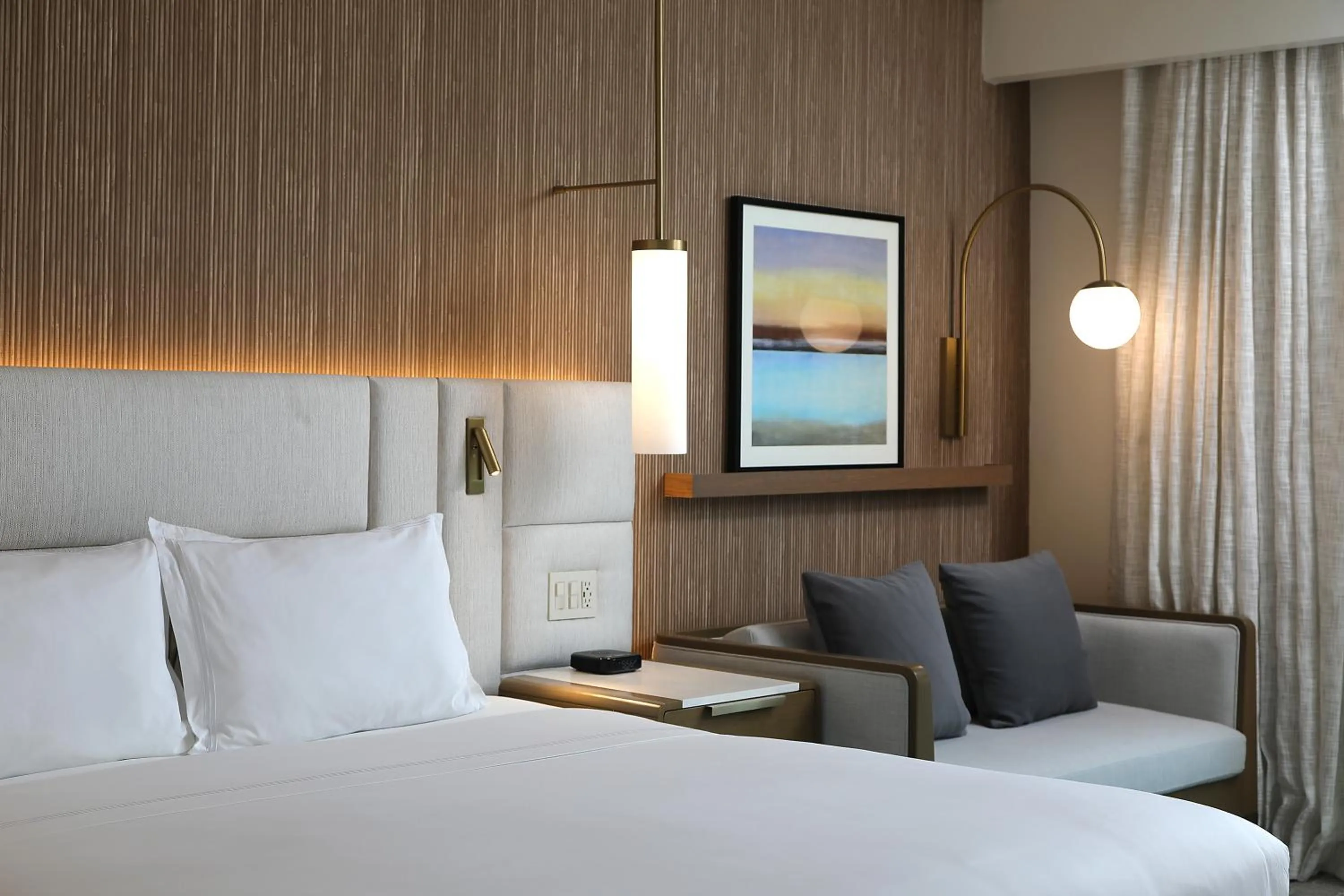 furniture, Bed in Courtyard by Marriott Santo Domingo Piantini