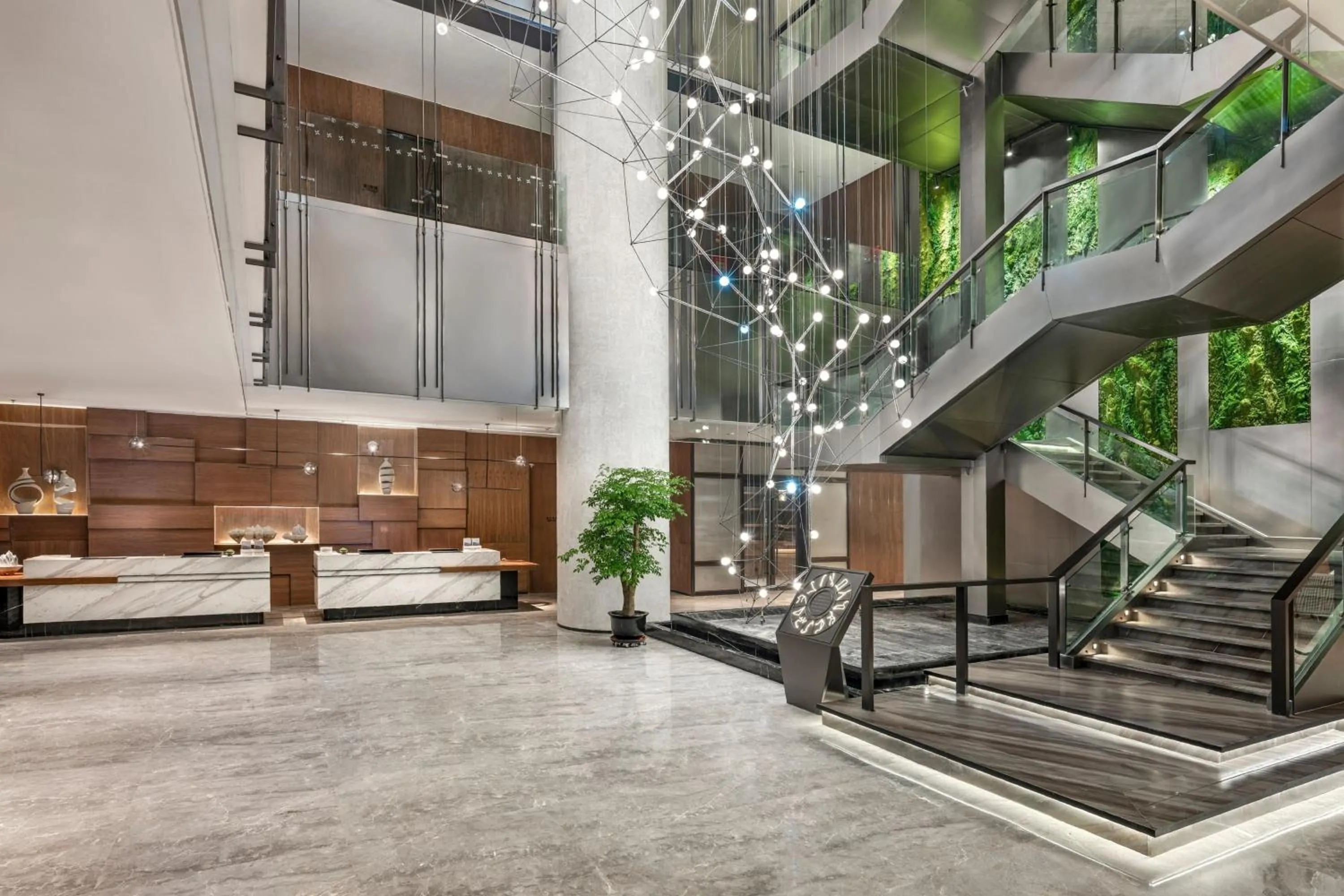 Lobby or reception in Four Points by Sheraton Urumqi