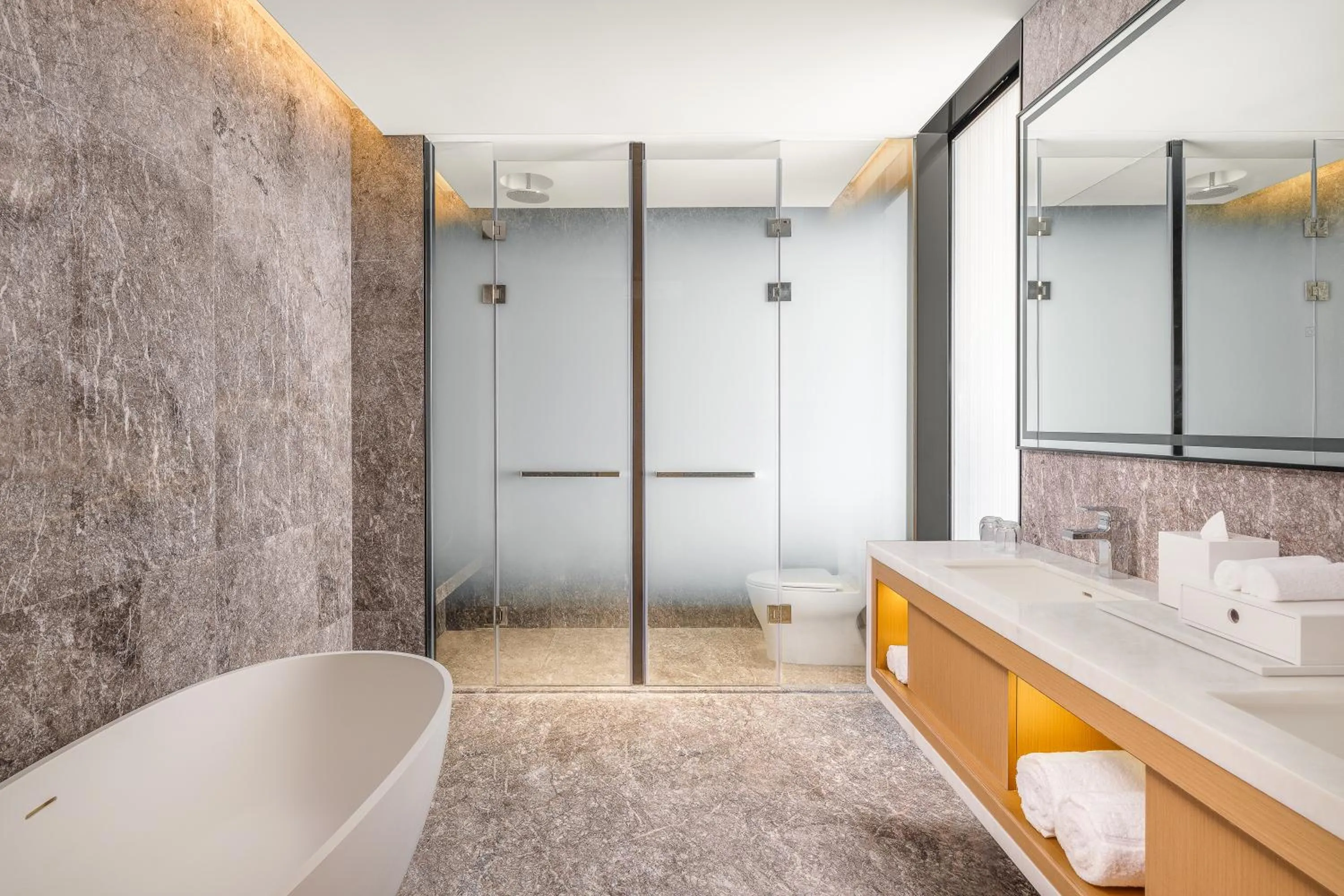 Bathroom in The Westin Wuhan Hanyang