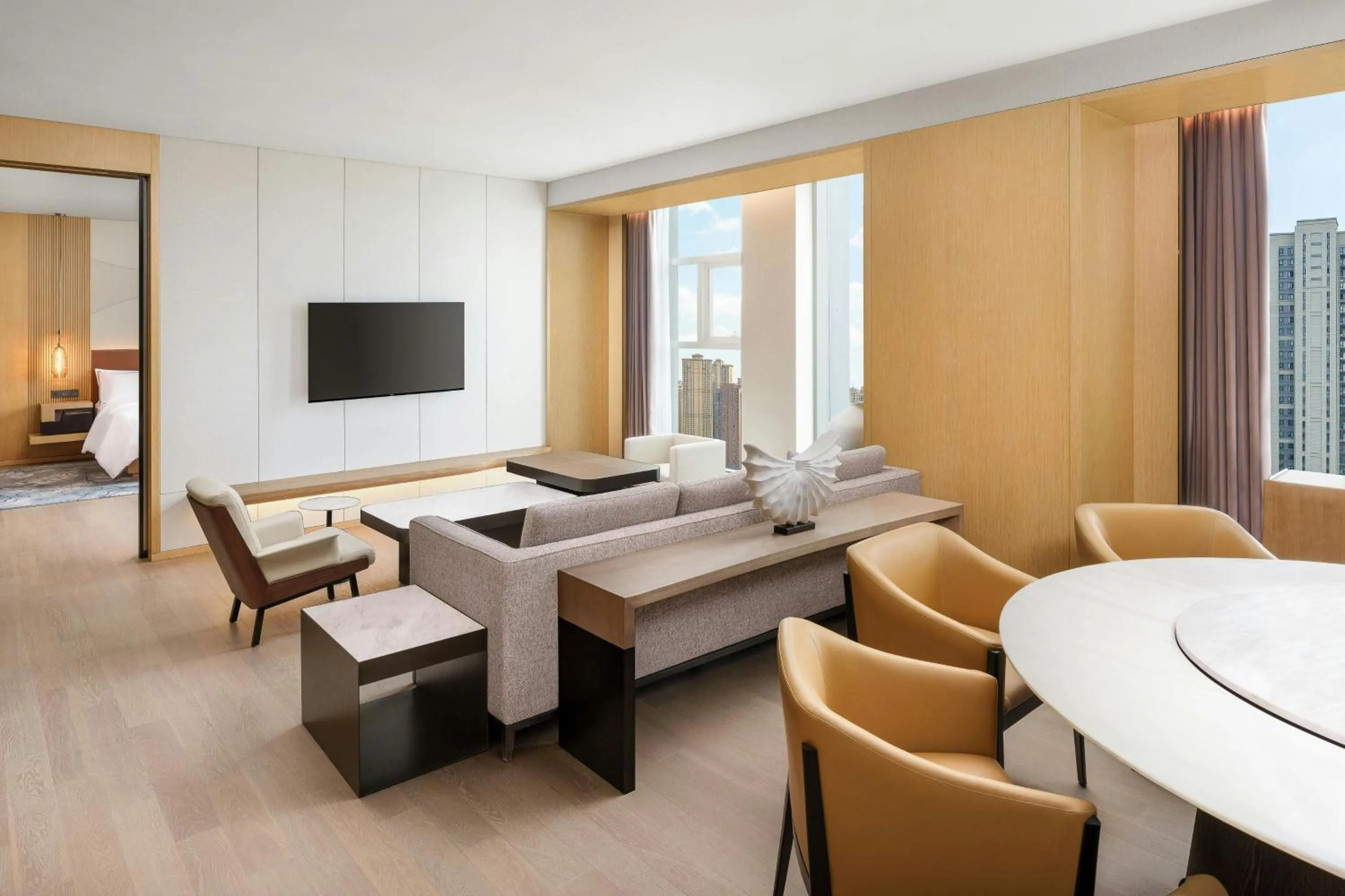 Bedroom in The Westin Wuhan Hanyang