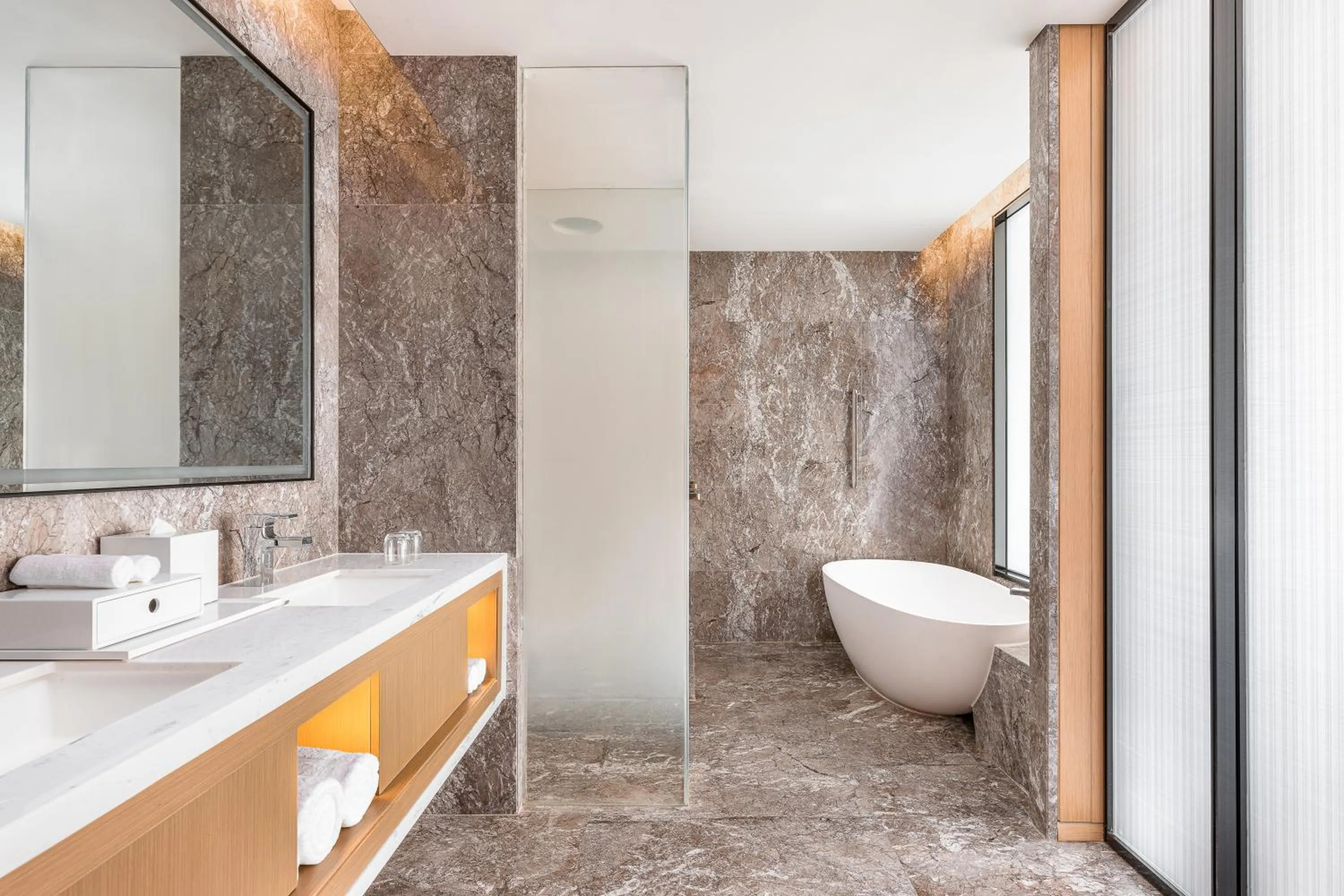 Bathroom in The Westin Wuhan Hanyang