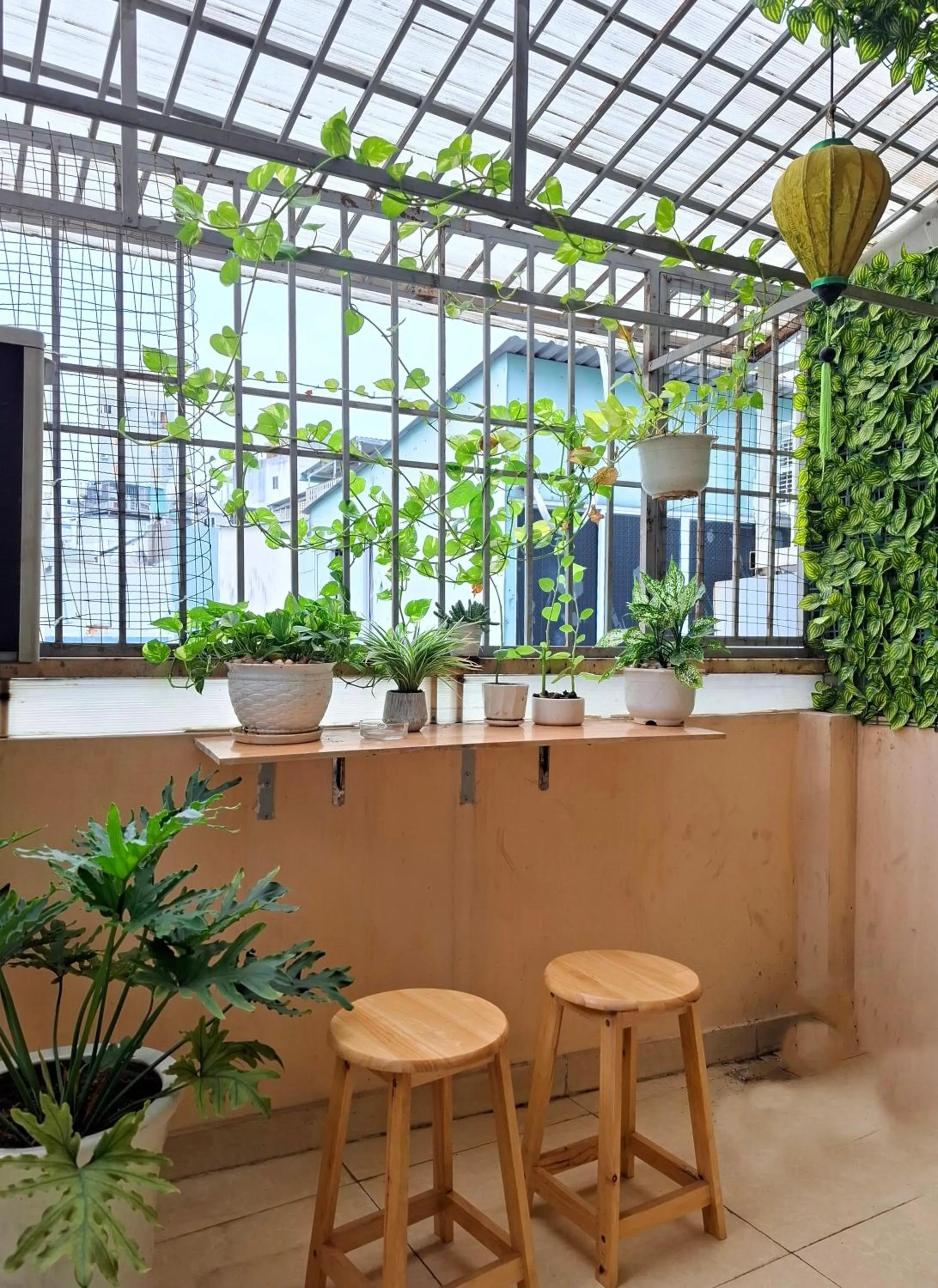 Balcony/Terrace in Northern Hostel - Bui Vien Walking Street