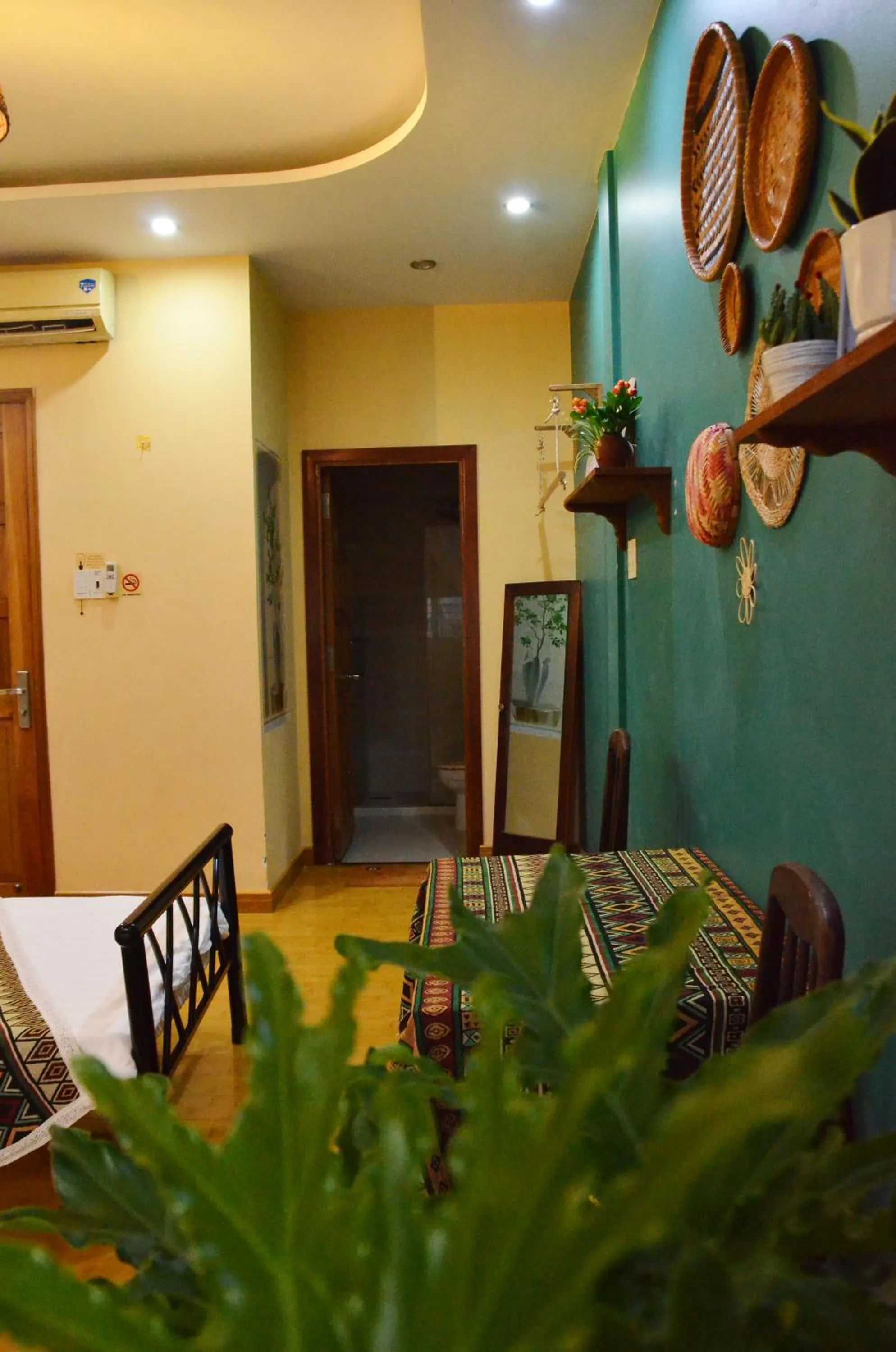 Seating area in Northern Hostel - Bui Vien Walking Street