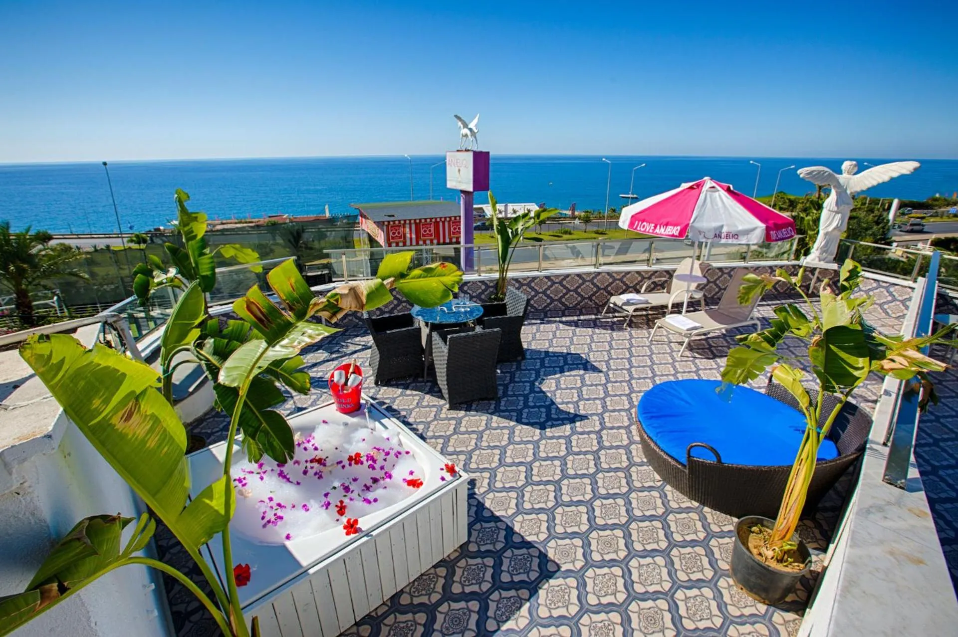 Sea view in Club Hotel Anjeliq