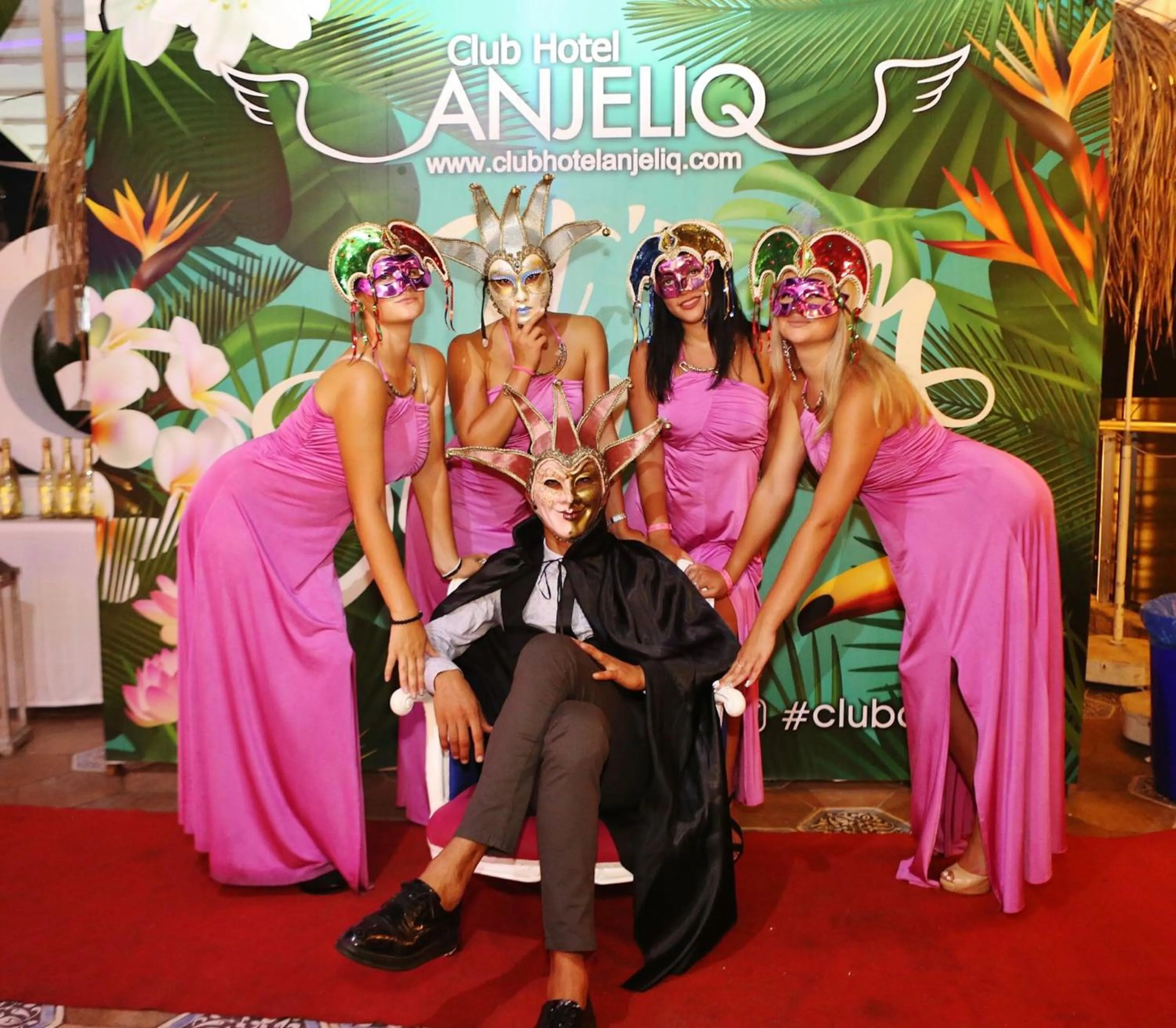 People in Club Hotel Anjeliq