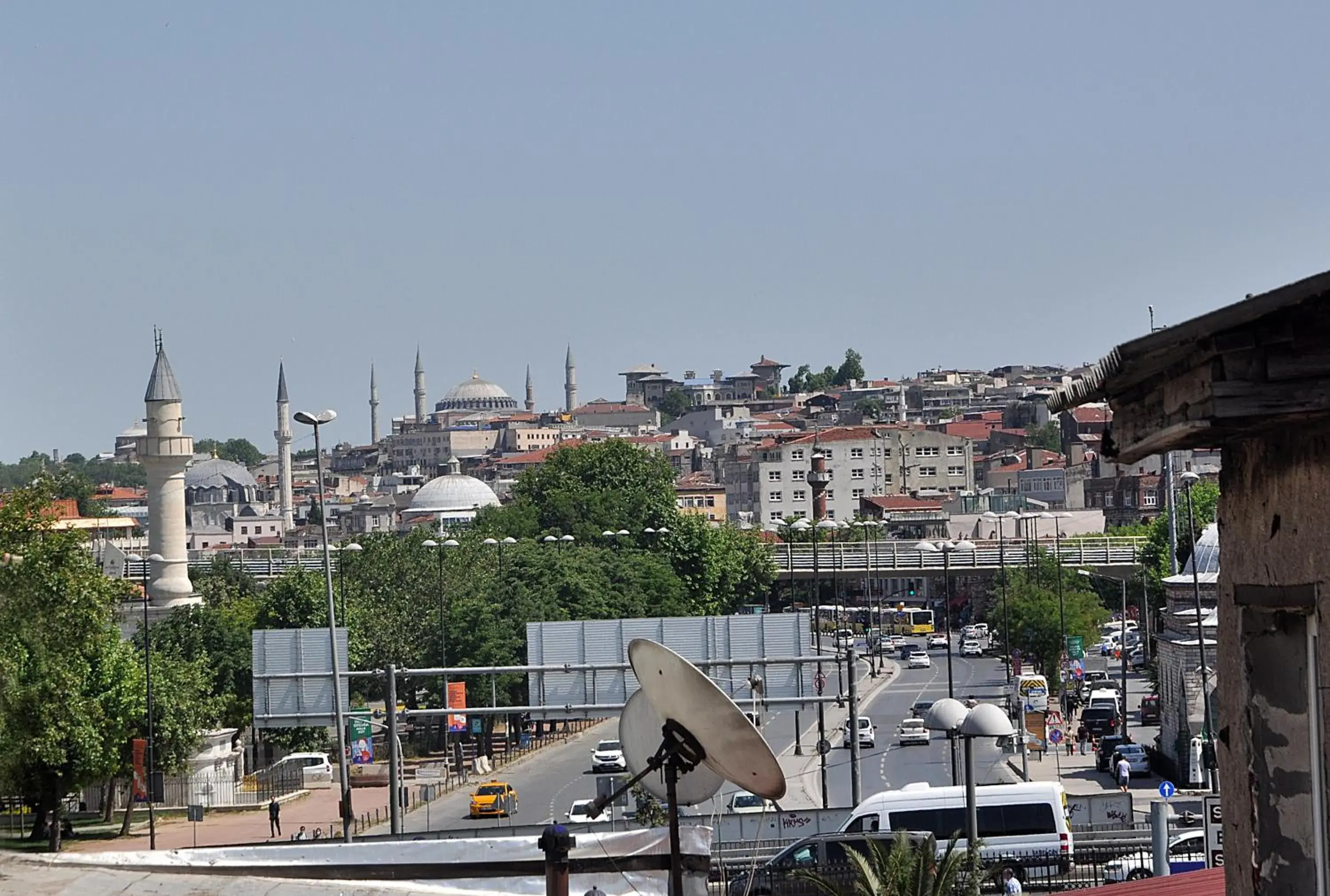City view in Hotel Baykal City view in Hotel Baykal