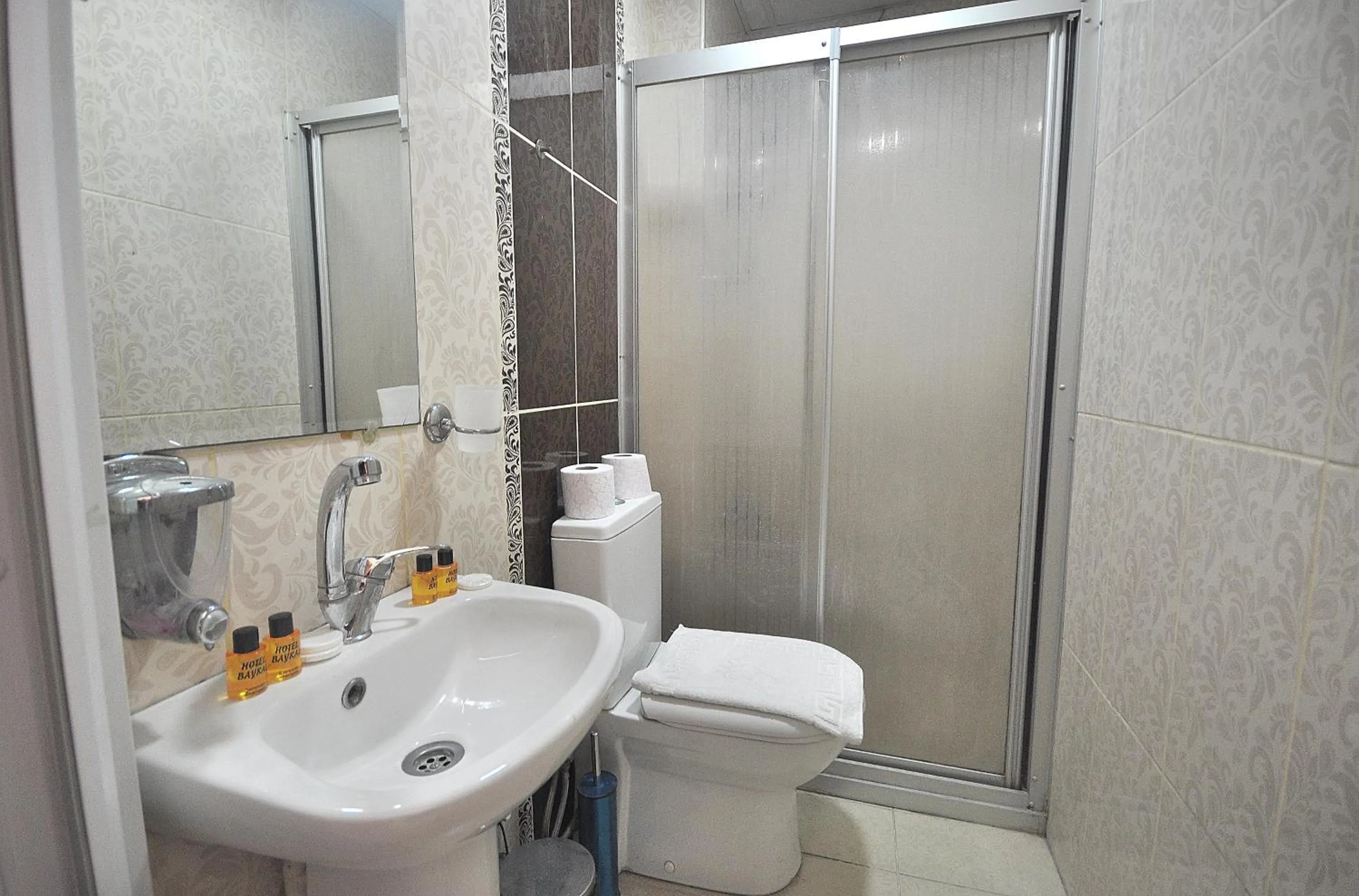 Bathroom in Hotel Baykal