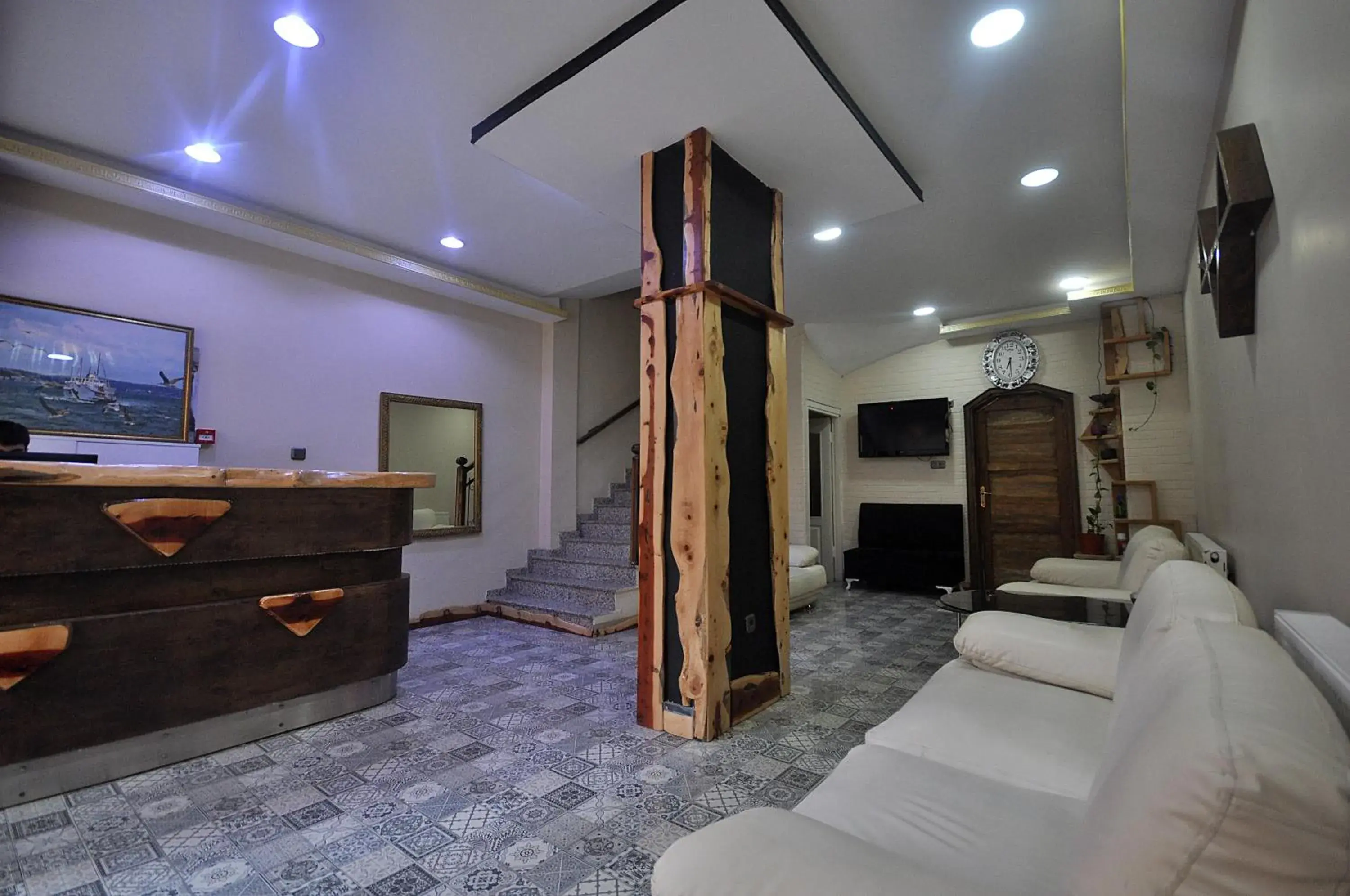 Lobby or reception in Hotel Baykal Lobby or reception in Hotel Baykal