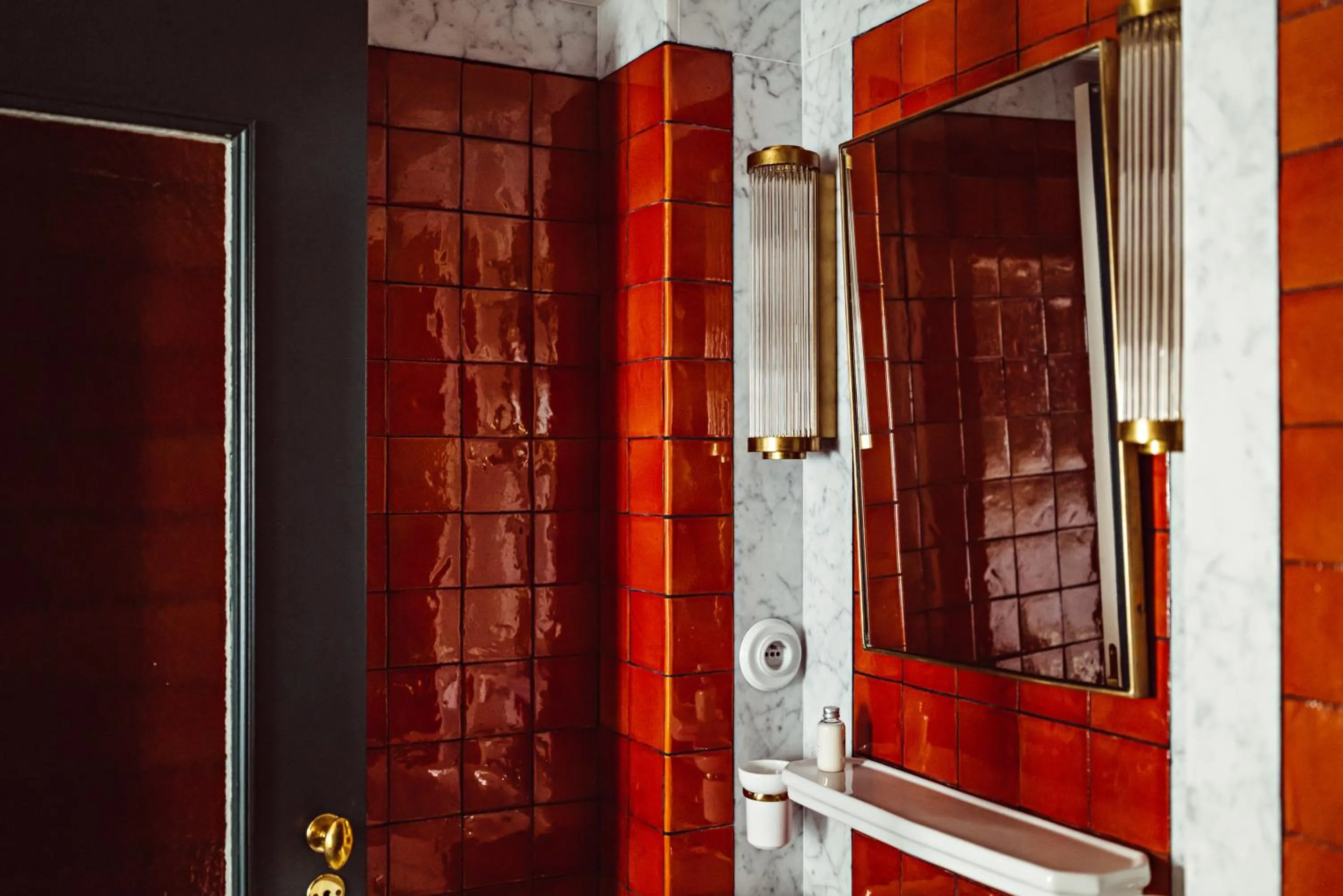 Bathroom in Hôtel Eldorado Paris