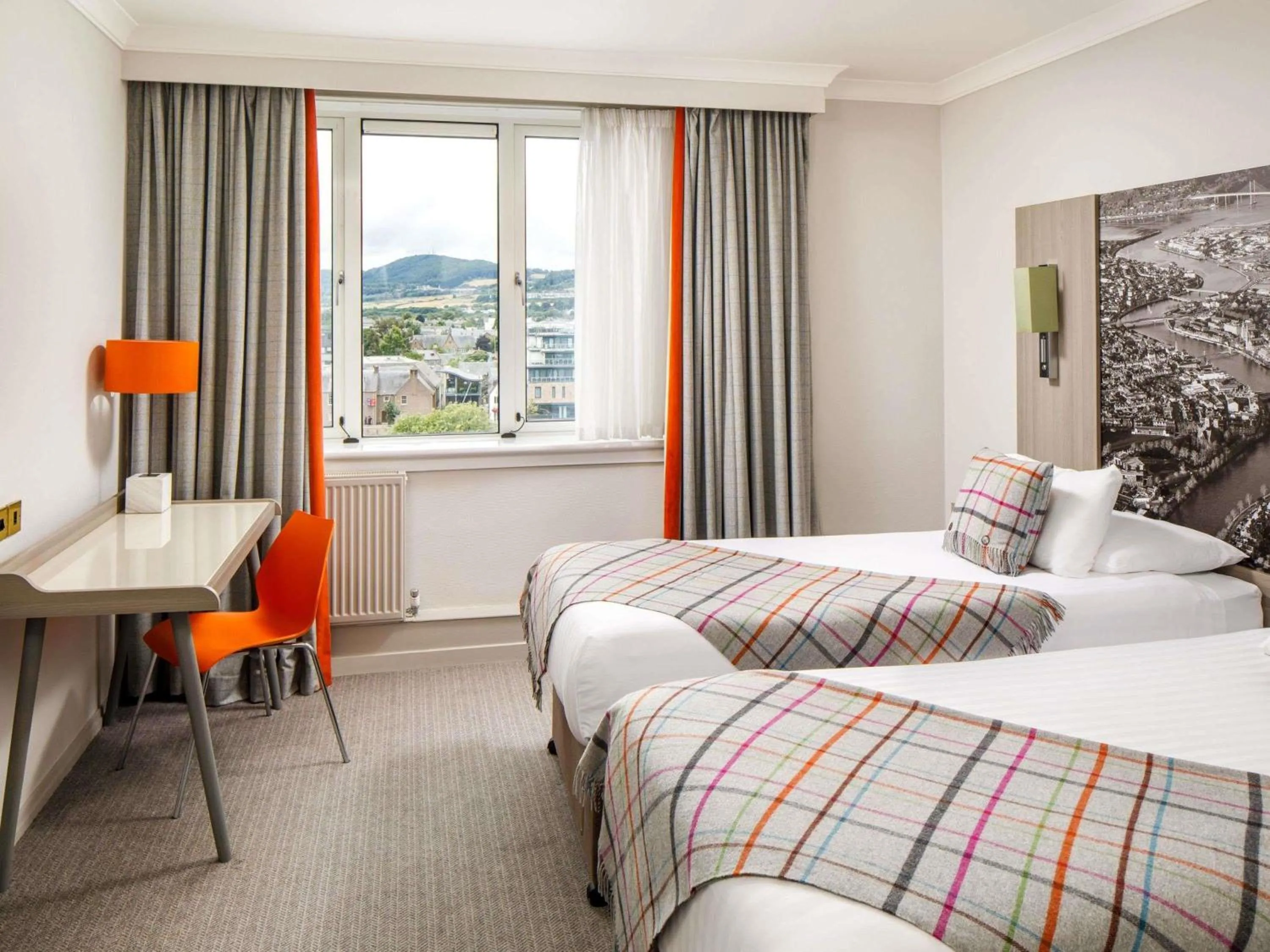Bedroom, Bed in Mercure Inverness Hotel
