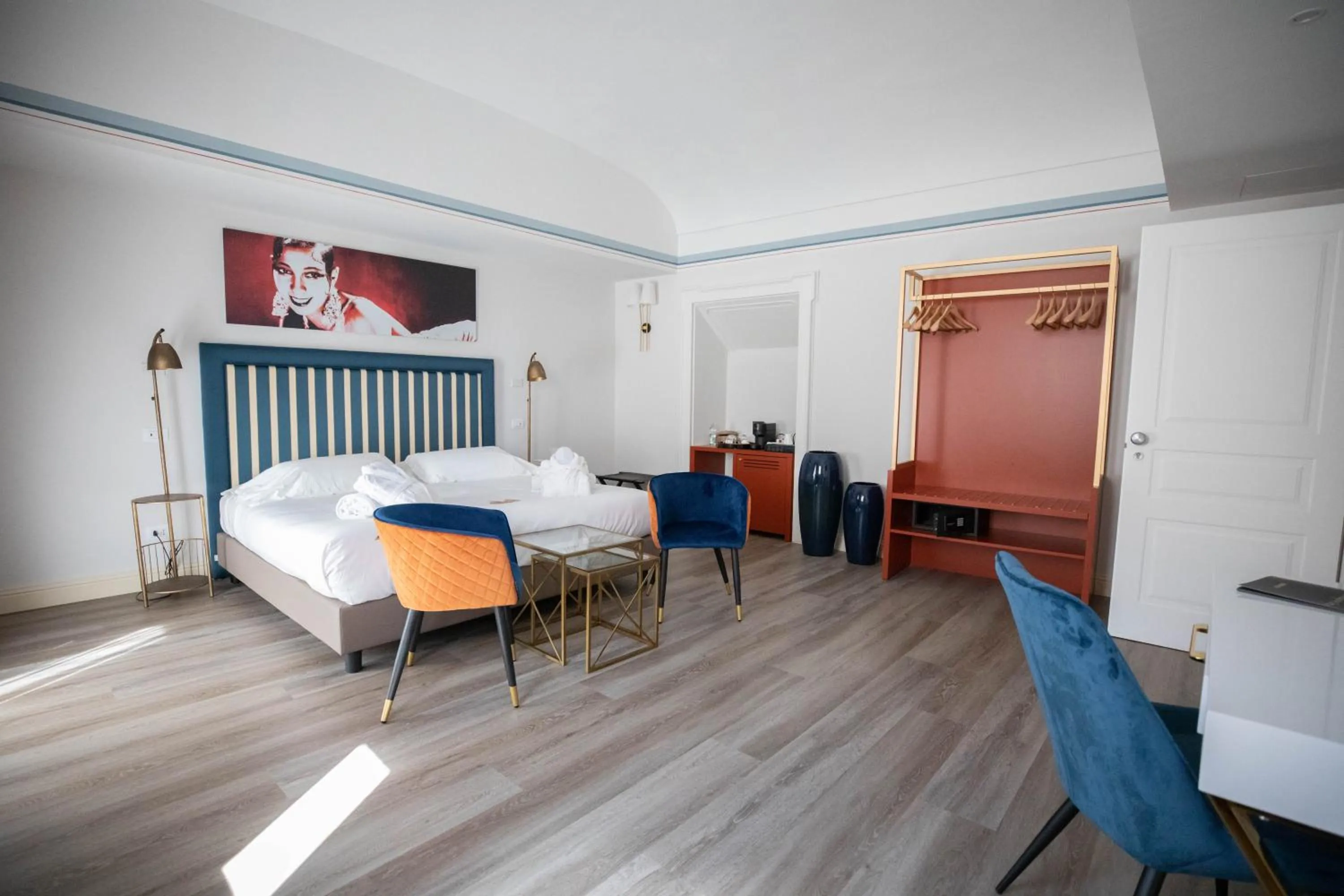 Bed in Lanterne Magiche Ortigia Suites
