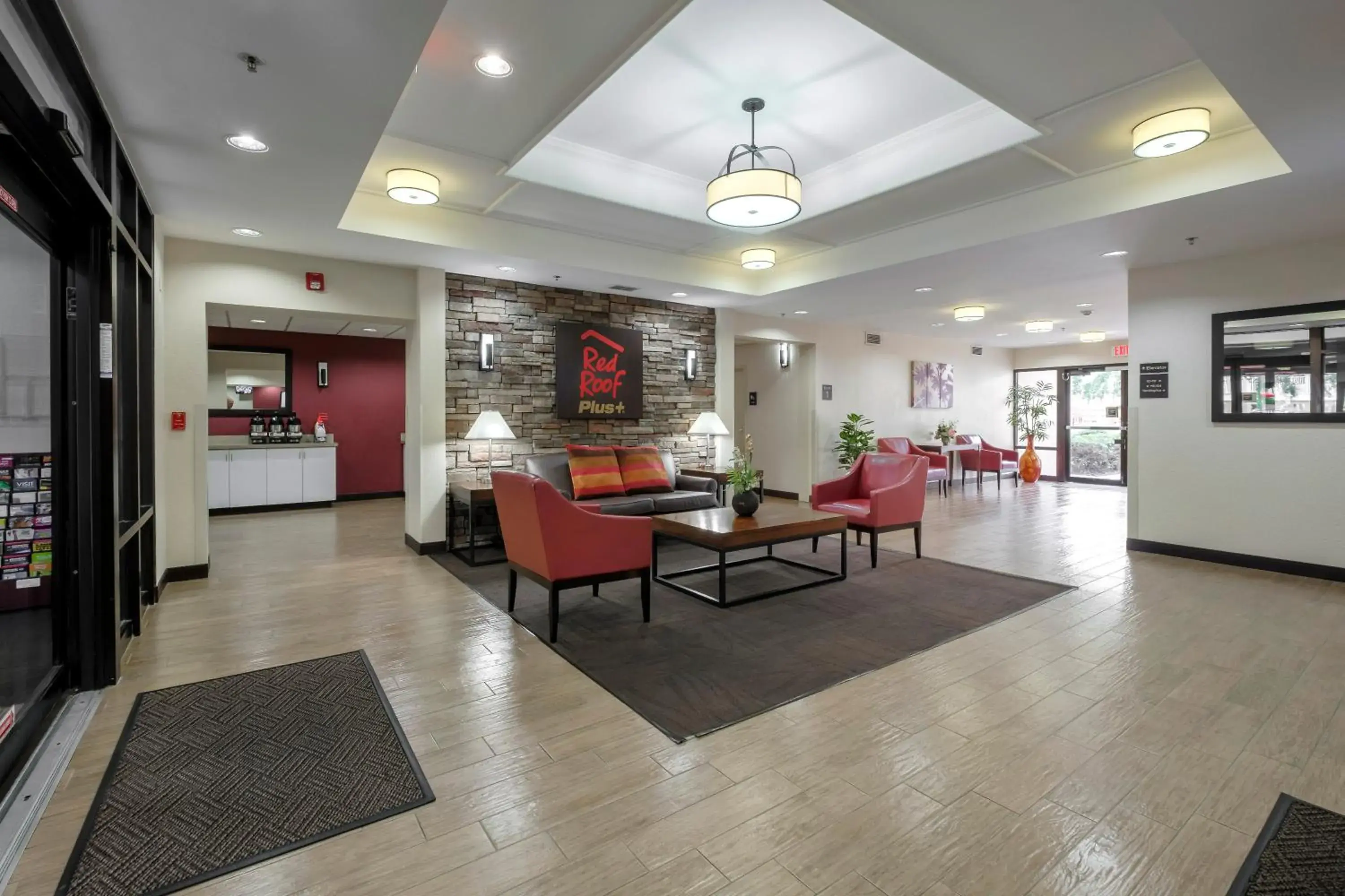 Lobby or reception in Red Roof Inn PLUS + Gainesville Lobby or reception in Red Roof Inn PLUS + Gainesville