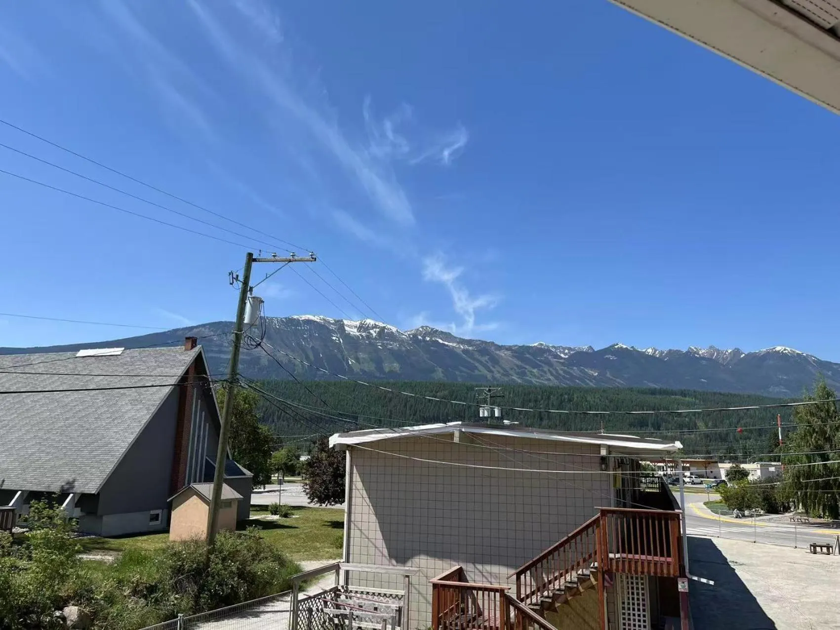 Mountain view in Rondo Motel