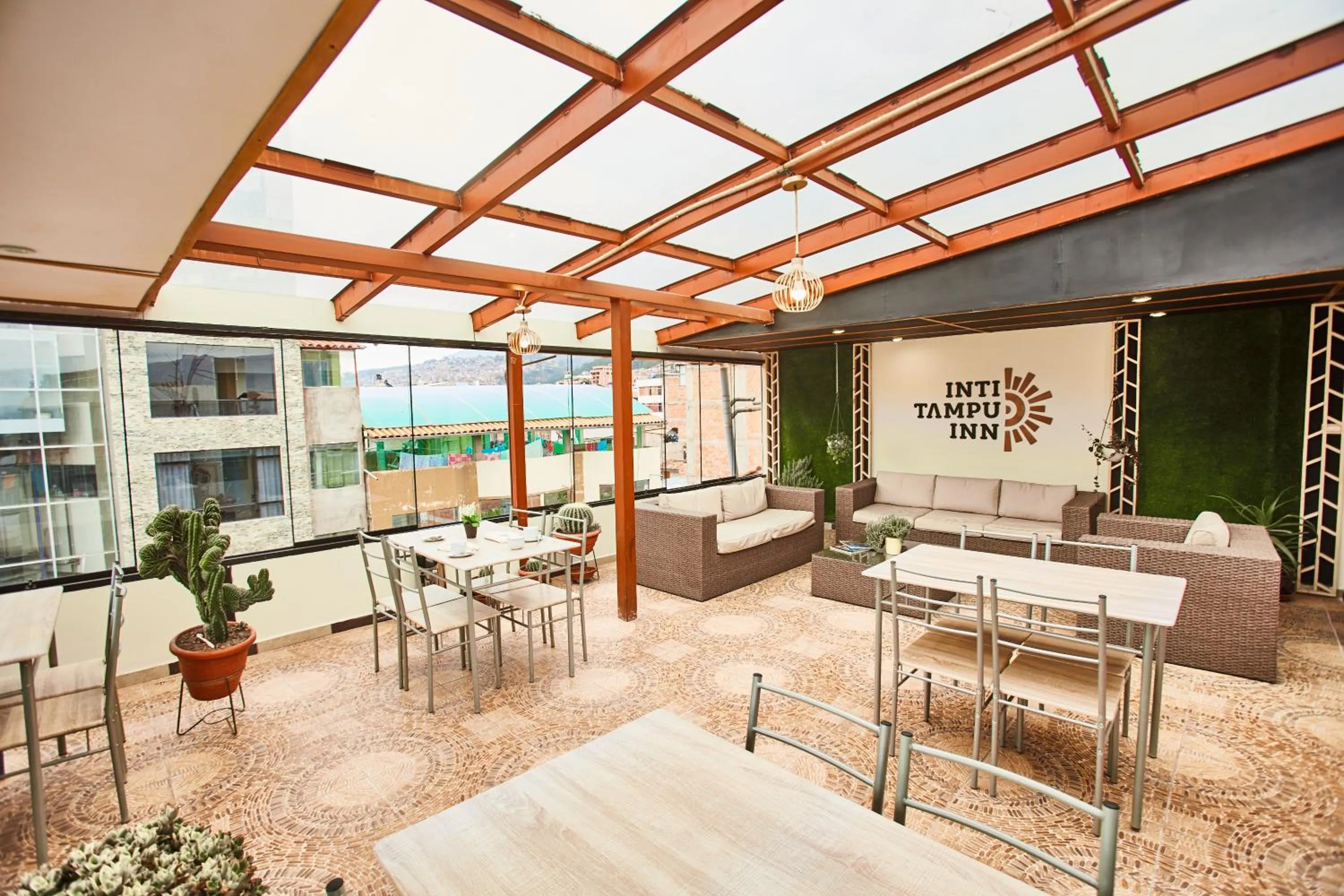 Patio in Inti Tampu Inn