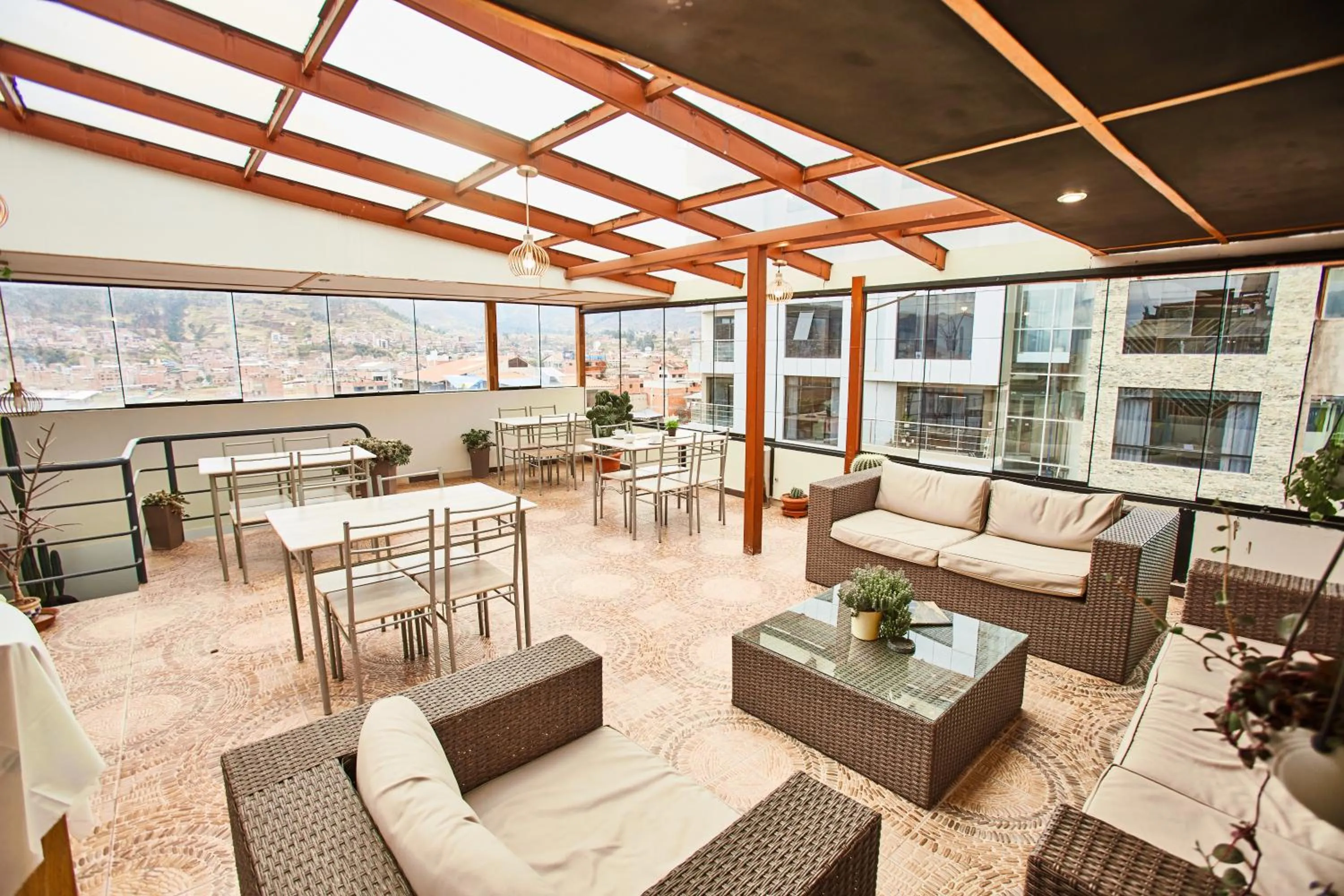 Balcony/Terrace in Inti Tampu Inn