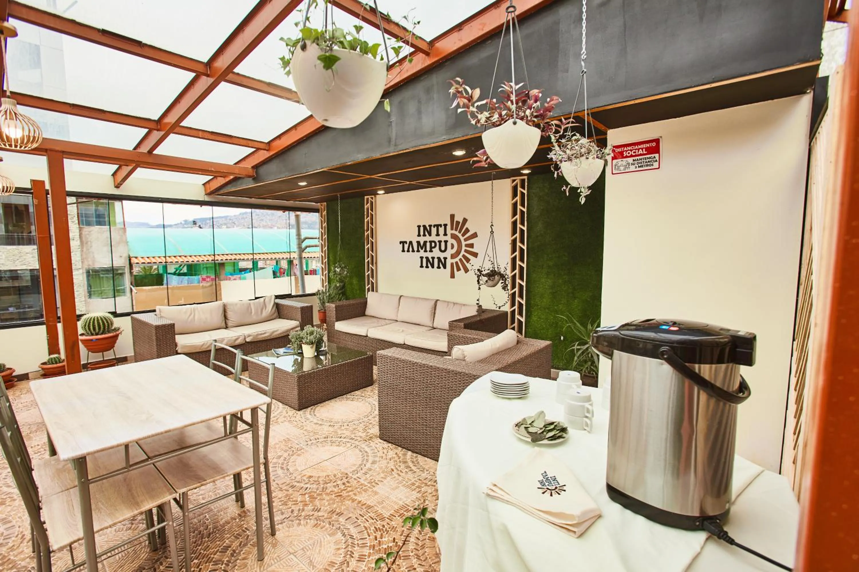 Balcony/Terrace in Inti Tampu Inn