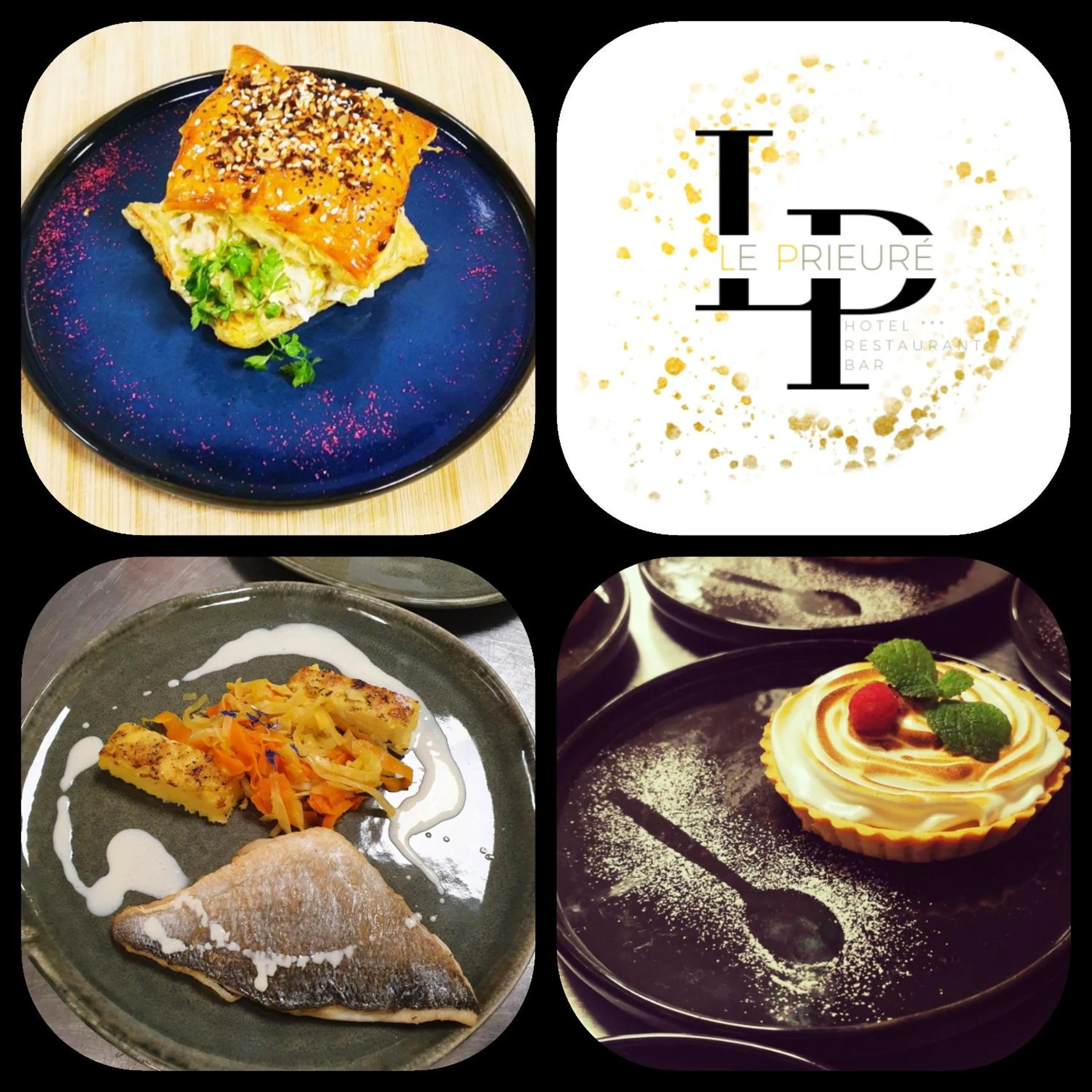 Restaurant/places to eat in Hôtel Le Prieuré