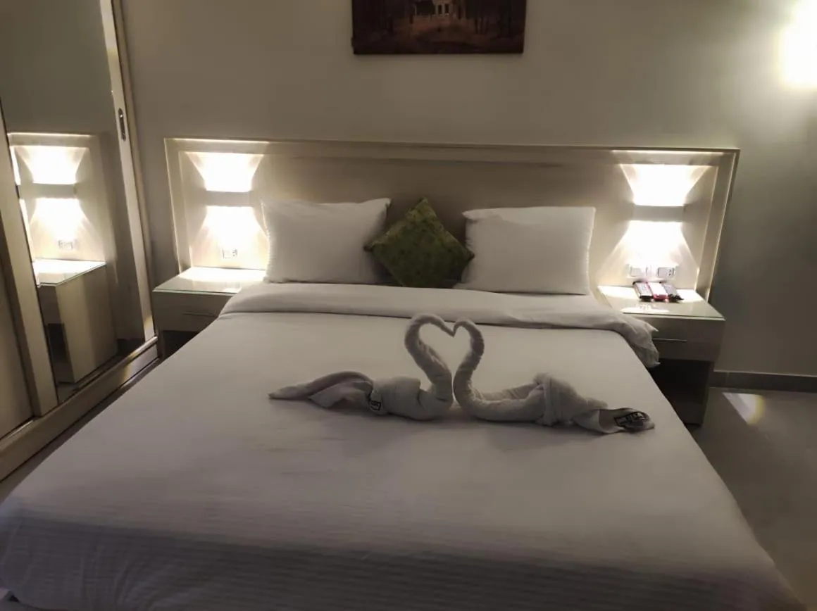 Bed in scandic resort