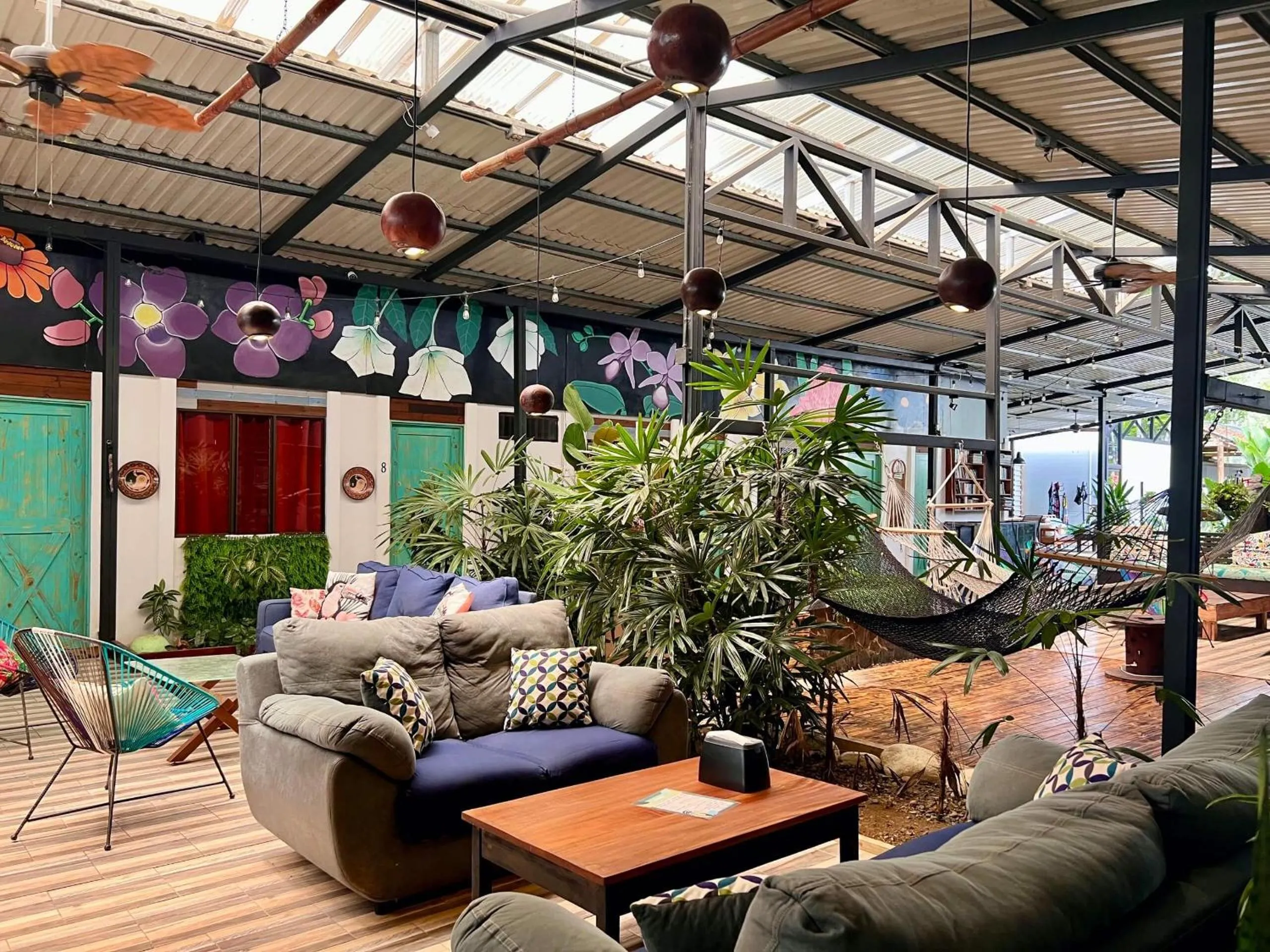 Seating area in Tucan Hotel