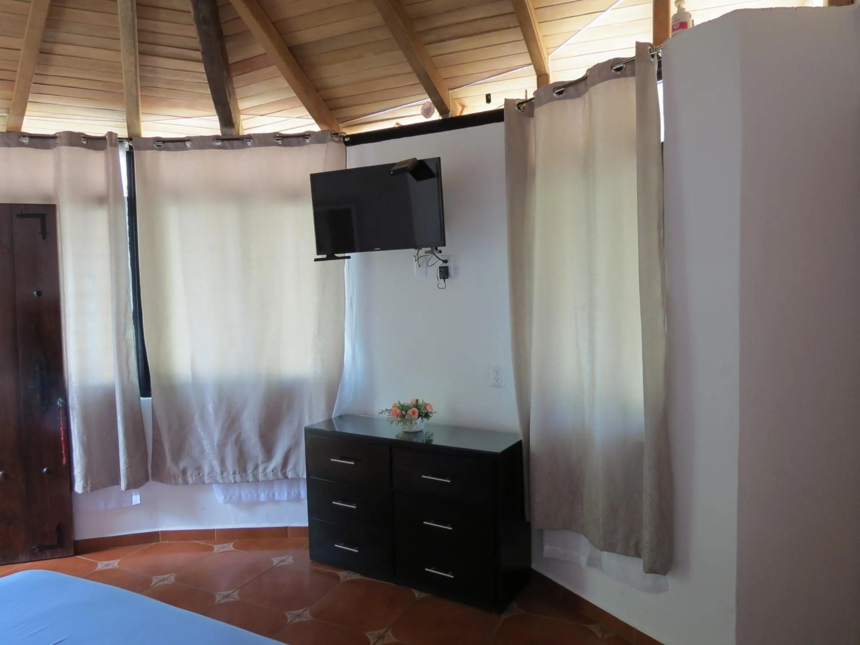 Bed in Hotel Posada Comala