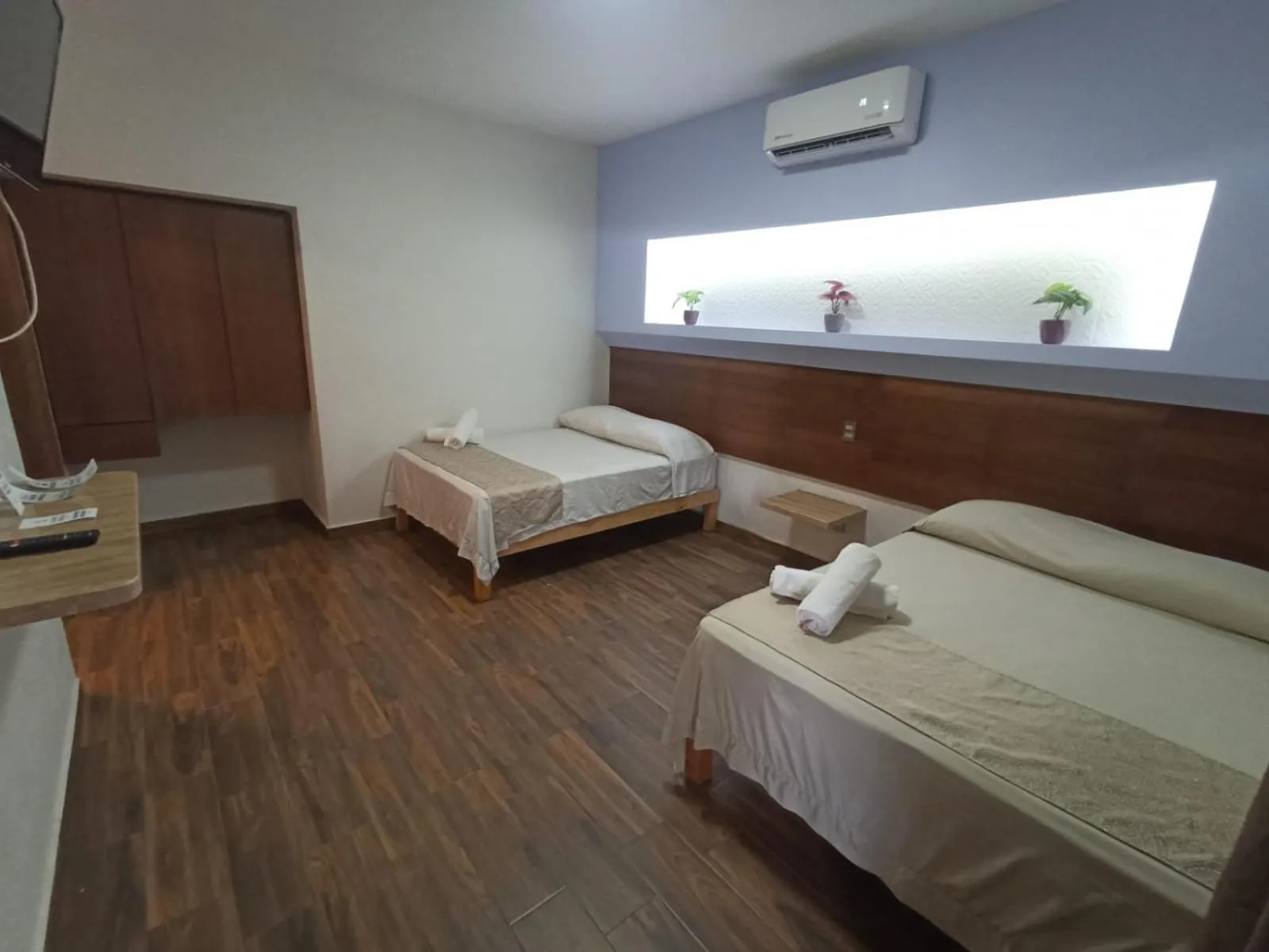 Bed in Hotel Posada Comala