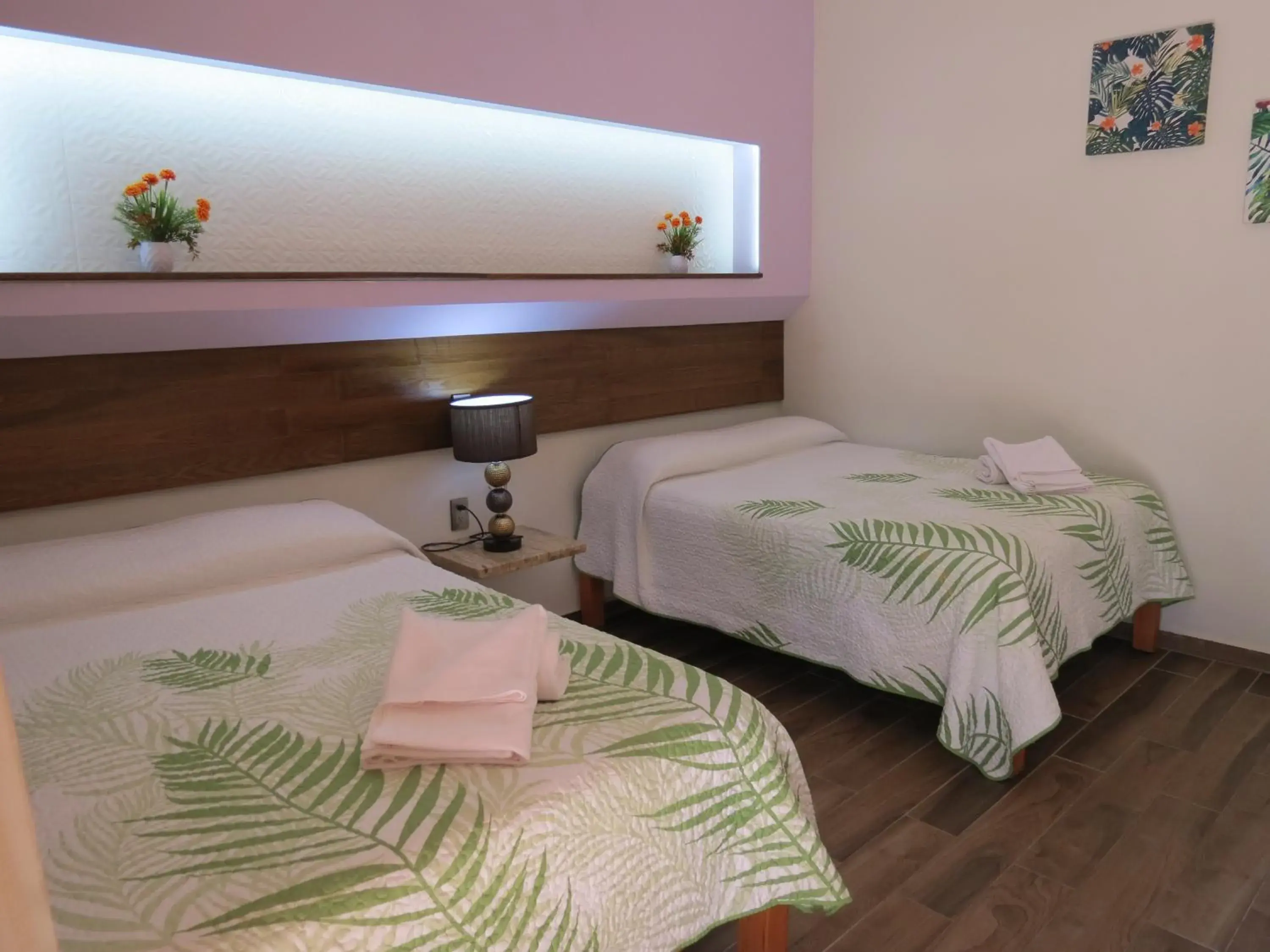 Bed in Hotel Posada Comala Bed in Hotel Posada Comala