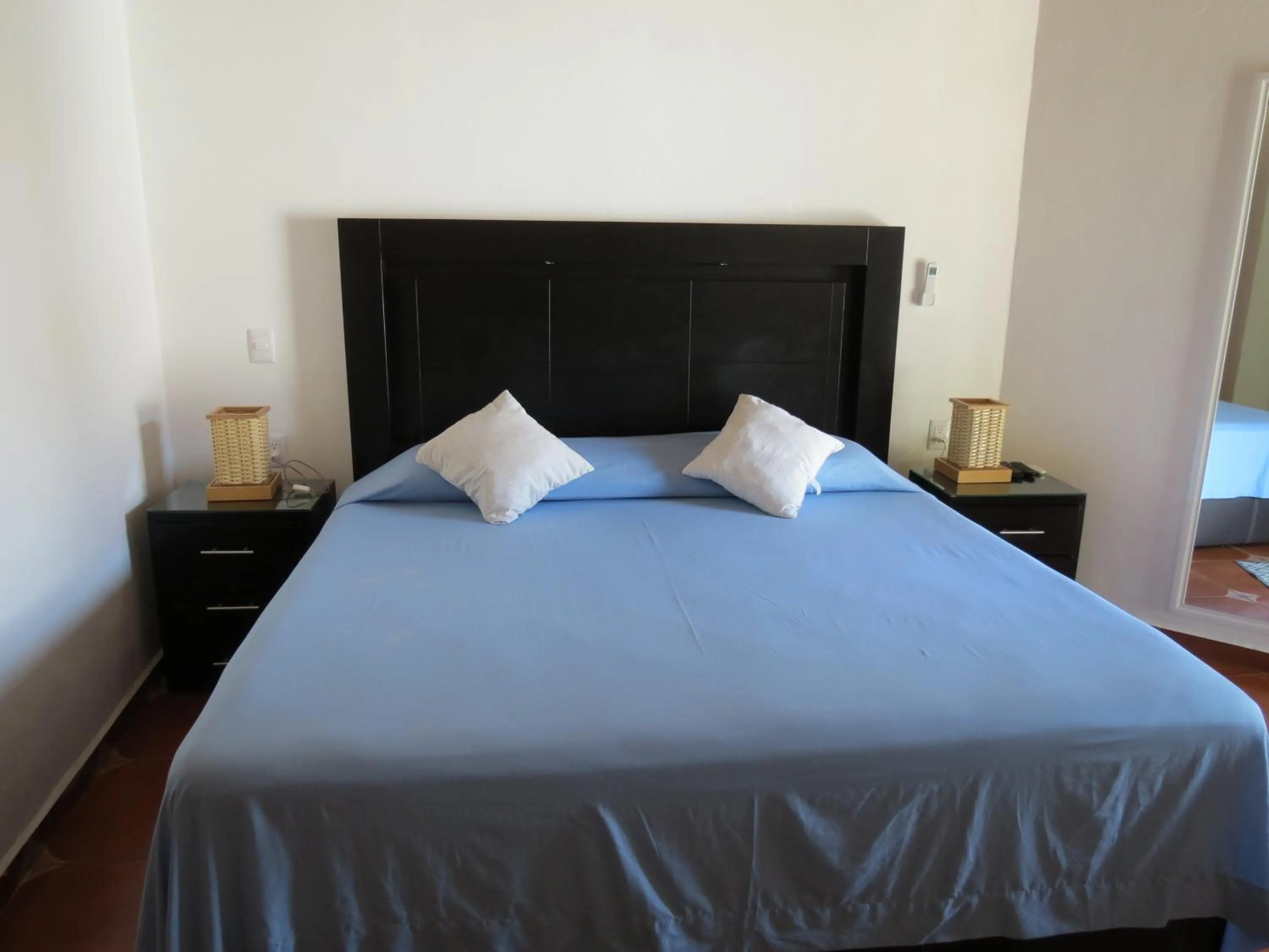 Bed in Hotel Posada Comala