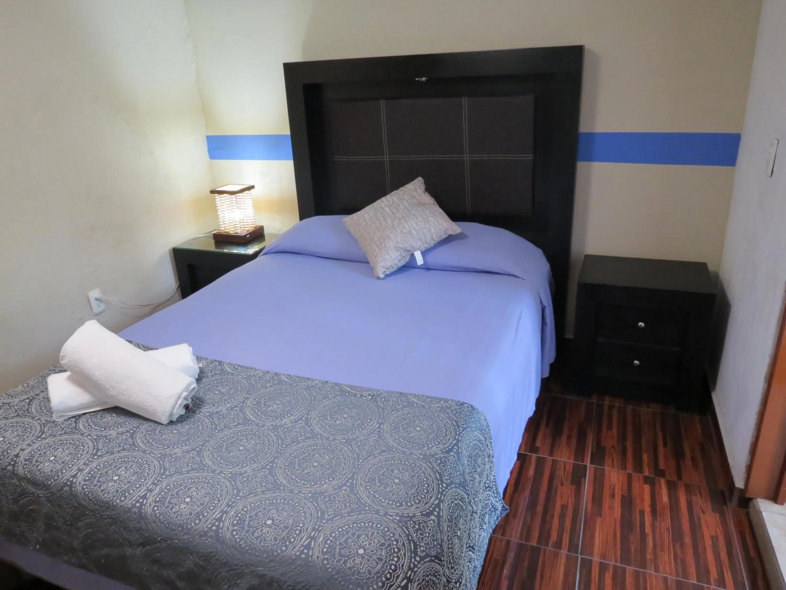 Bed in Hotel Posada Comala