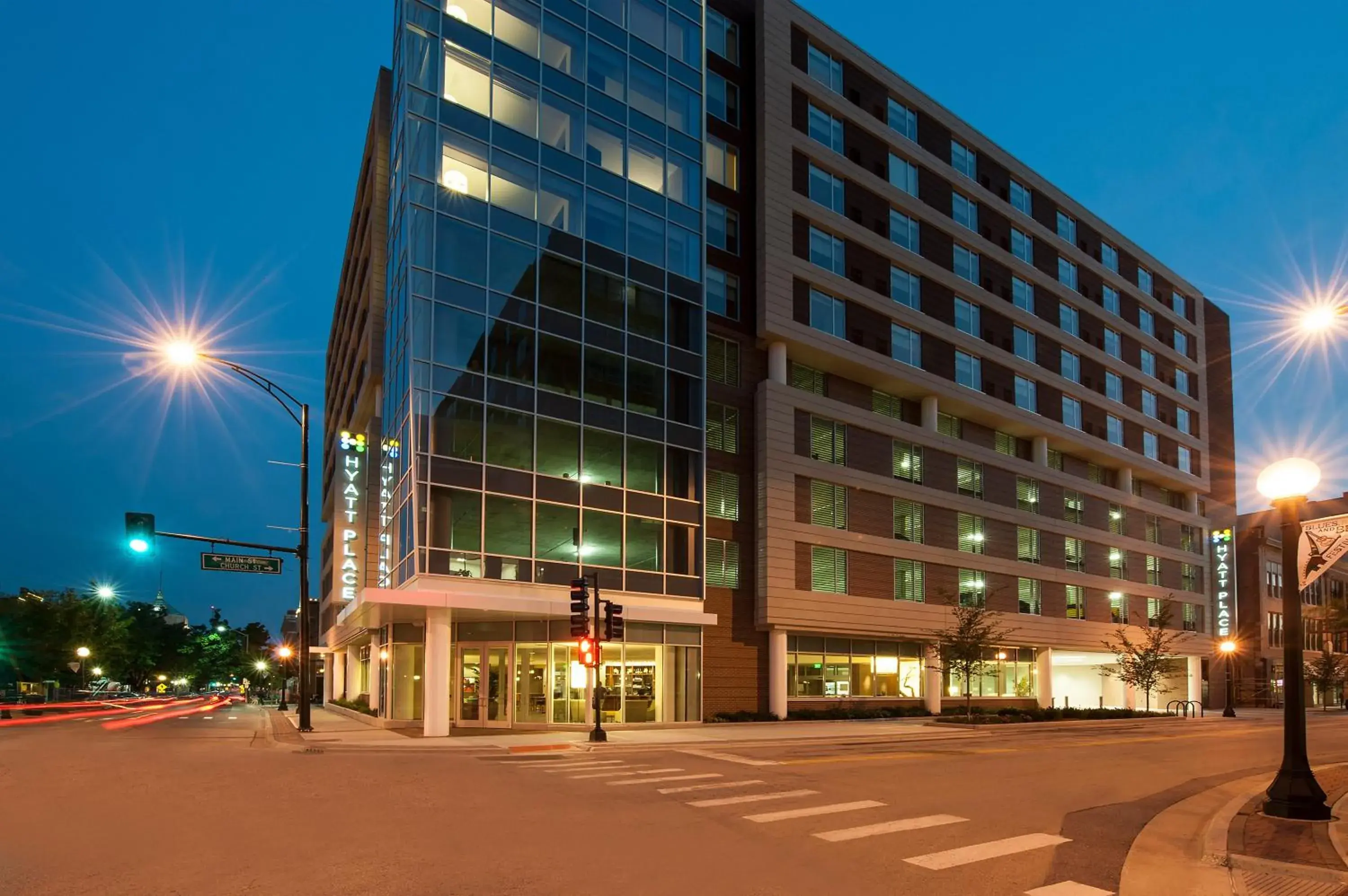Property building in Hyatt Place Champaign/Urbana Property building in Hyatt Place Champaign/Urbana