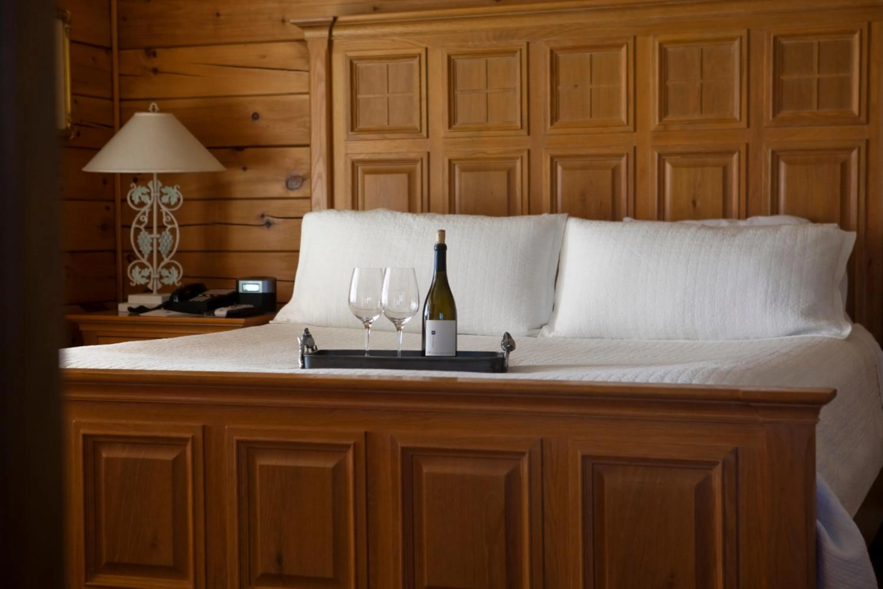 Bed in Purple Orchid Resort & Spa