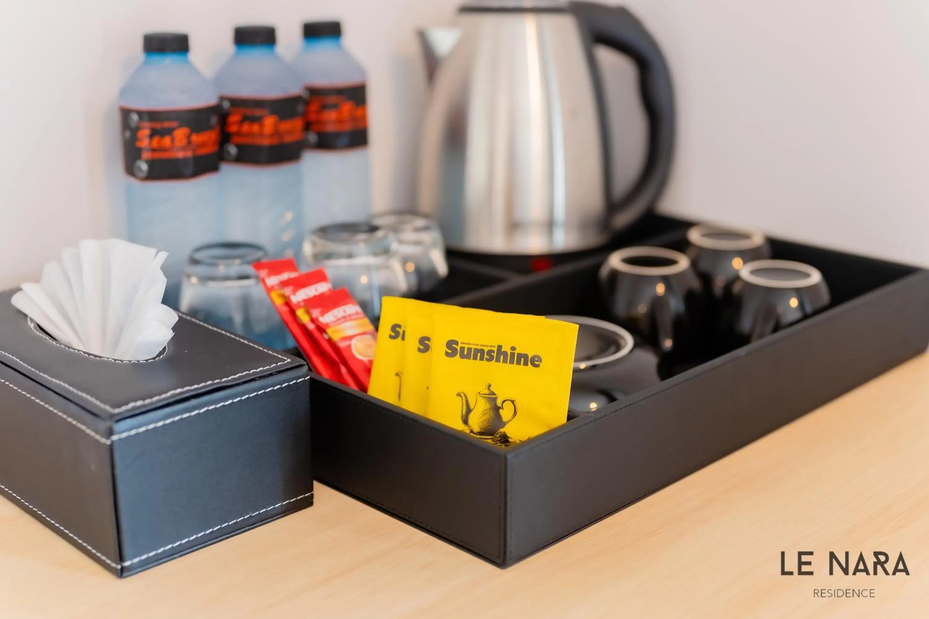 Food and drinks in Le Nara Residence