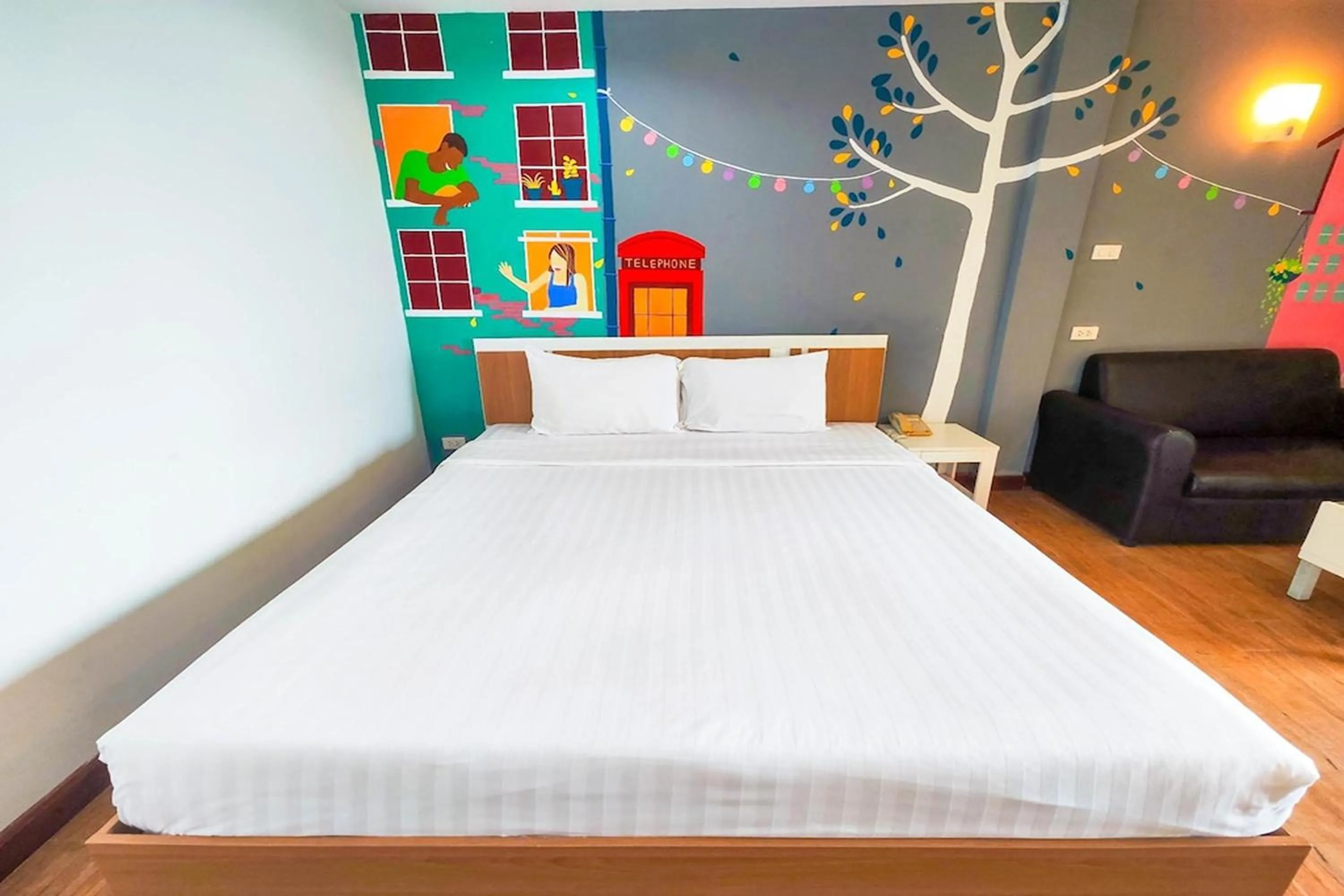 Bed in Le Nara Residence