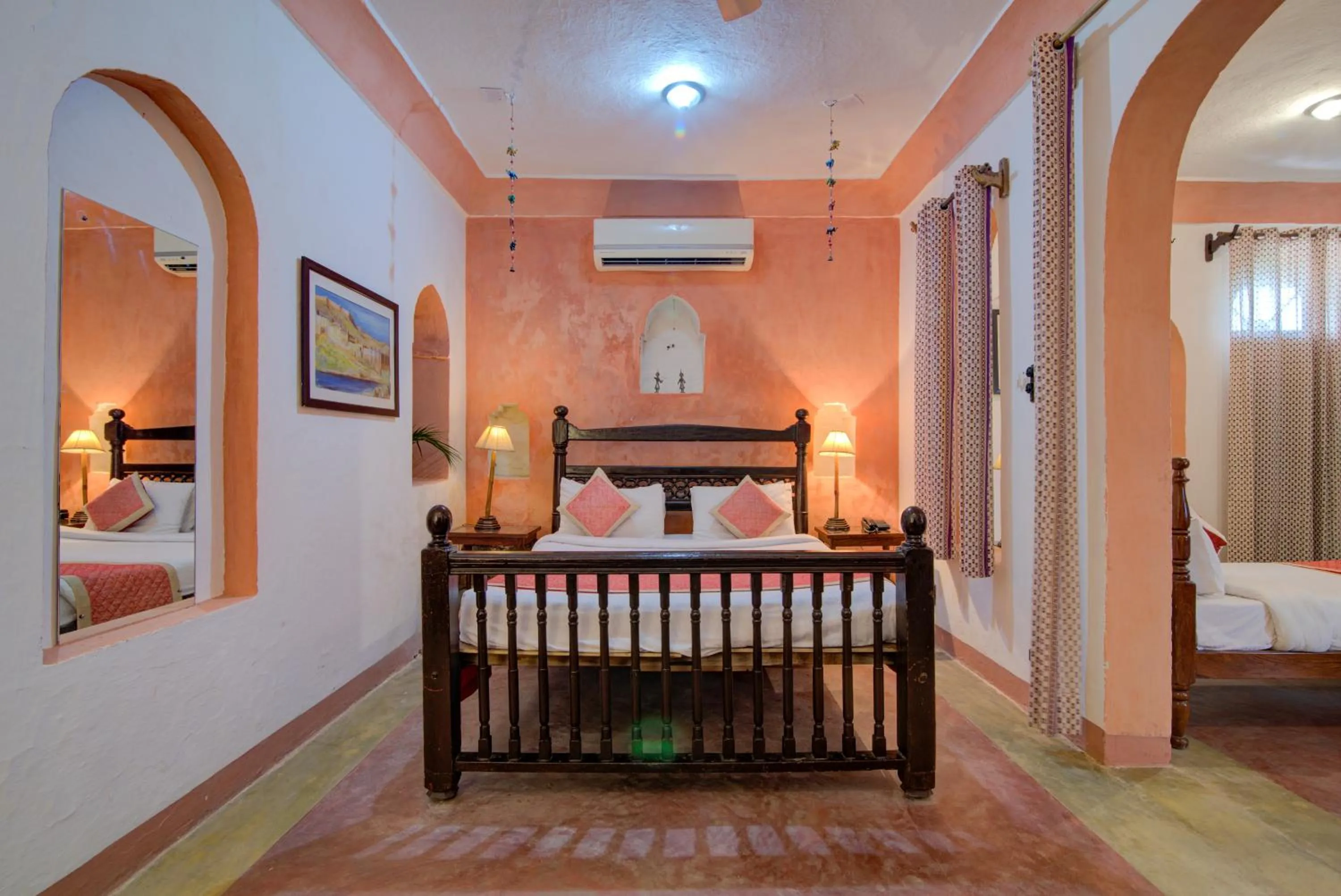 Photo of the whole room, Bed in Fort Dadhikar, Alwar
